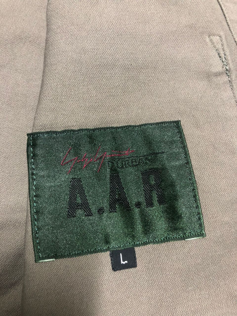 Yohji Yamamoto Vtg Yohji Yamamoto Signature A.A.R Utilities Chore Jacket Size US M / EU 48-50 / 2 - 18 Thumbnail