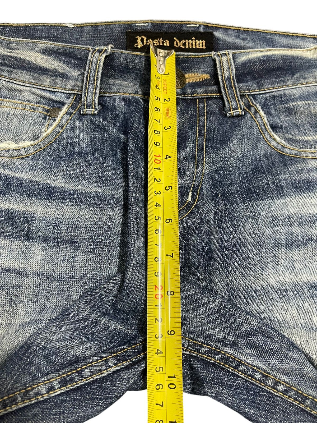 semanticdesign Vintage Japanese Brand Blue Wash Distressed Loose Jeans Size US 30 / EU 46 - 15 Thumbnail