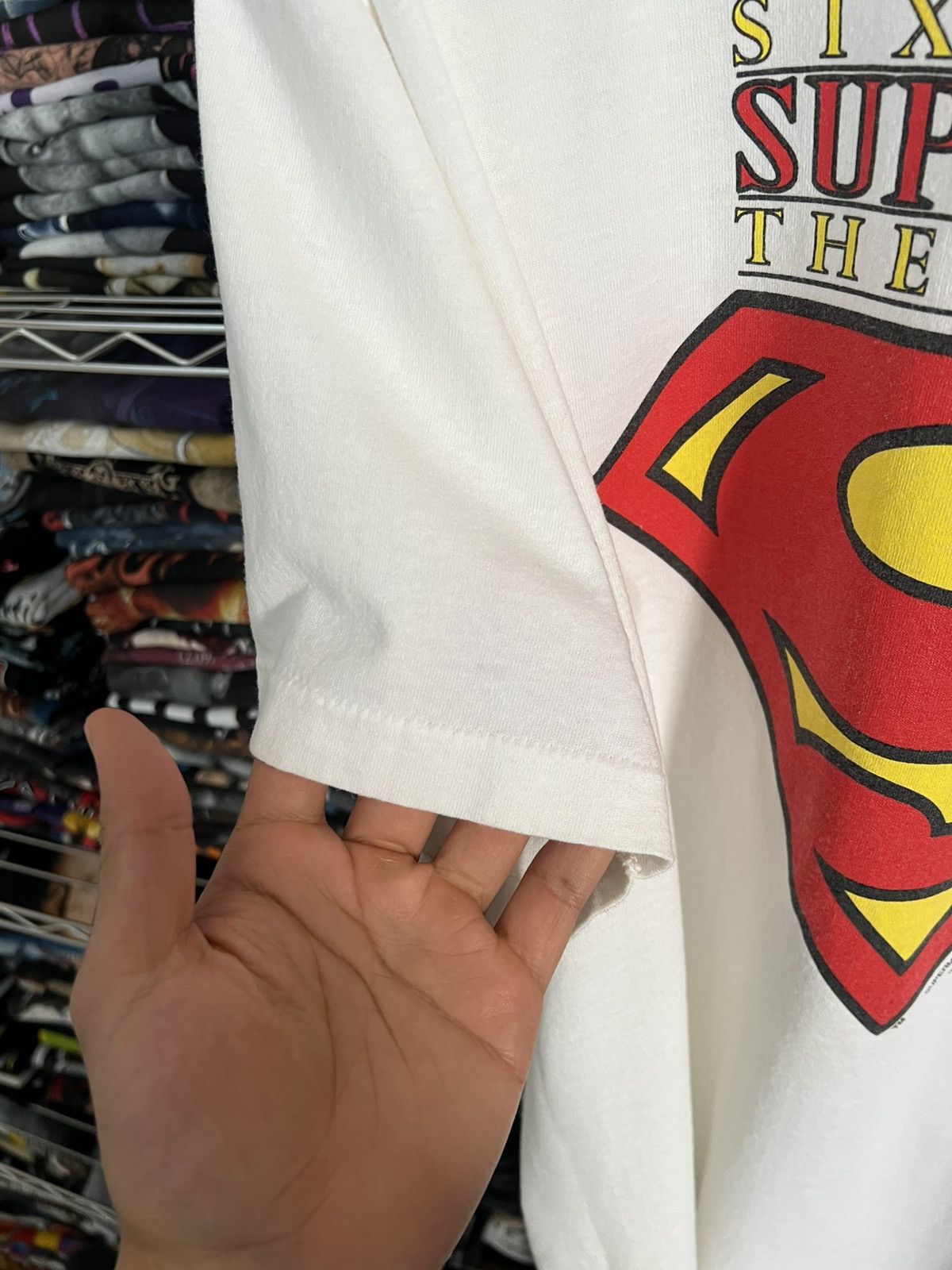 DC Comics 1996 Six Flags Superman The Escape Single Stitch Tee Size US XL / EU 56 / 4 - 4 Thumbnail
