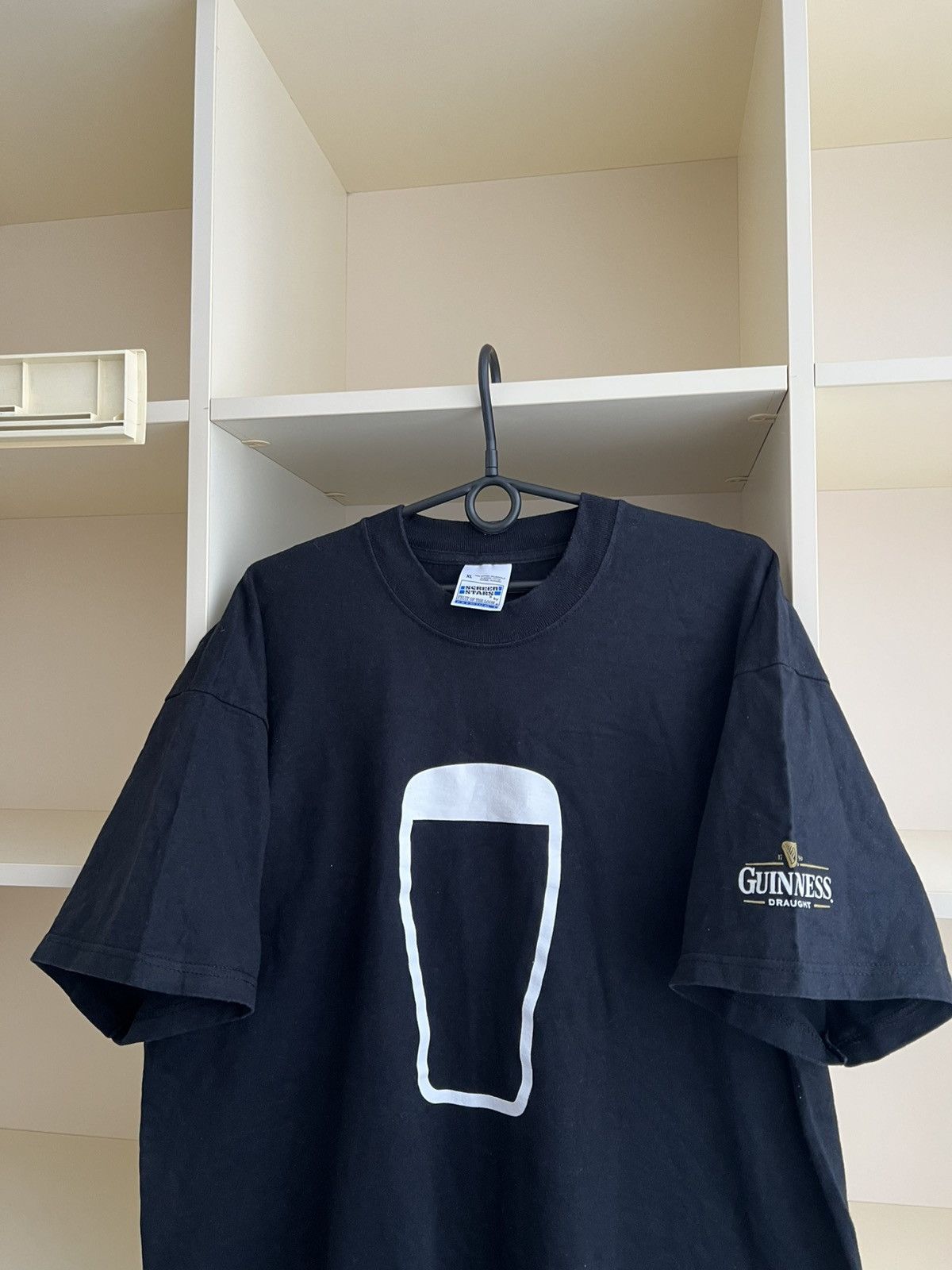 Vintage Vintage 90s Guinness Draught T-Shirt Tee Screen Stars Size US XL / EU 56 / 4 - 3 Thumbnail