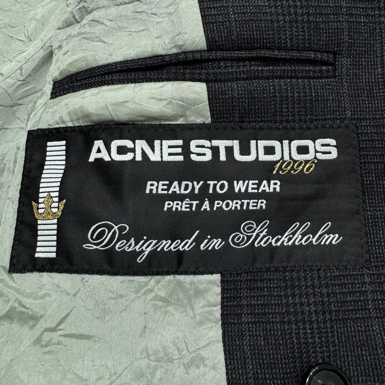 Acne Studios Acne studios plaid suit Nextarrow-2412 Size US S / EU 44-46 / 1 - 5 Thumbnail