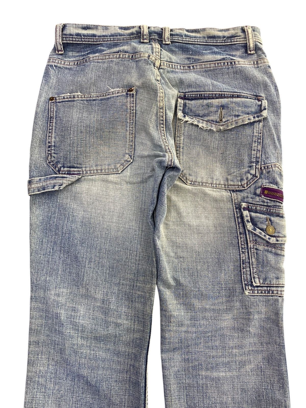 Japanese Brand Japanese Brand Back Carpenter Style Wide Leg Jeans Size US 30 / EU 46 - 4 Thumbnail