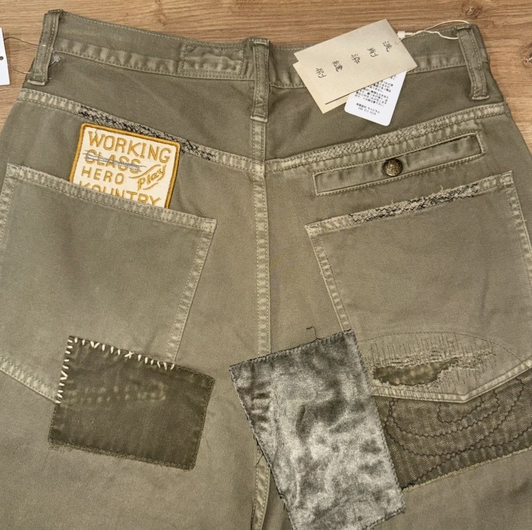 KATSURAGI PORT BAGGY PANTS(CHAMPETRE REMAKE)