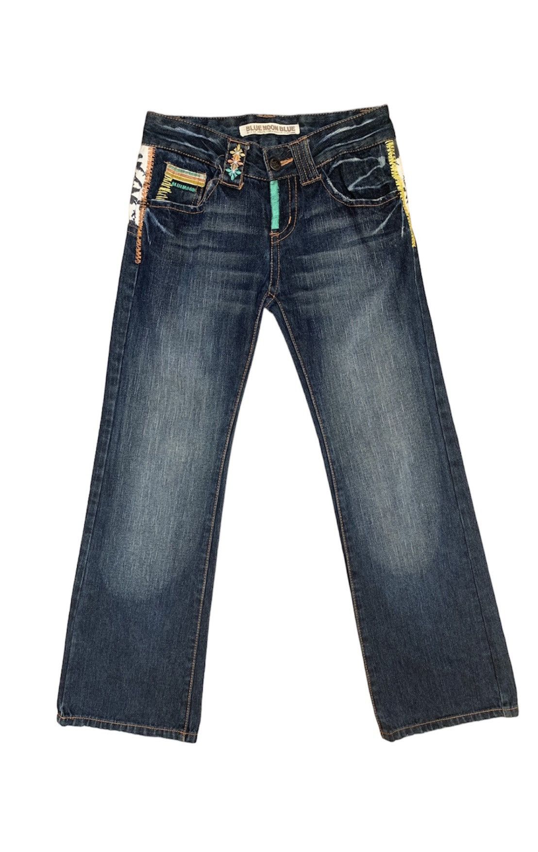 Hysteric Glamour × Japanese Brand × Vintage Blue Moon Blue Welina Flare Inspired by Hysteric Glamour Size US 29 - 2 Thumbnail