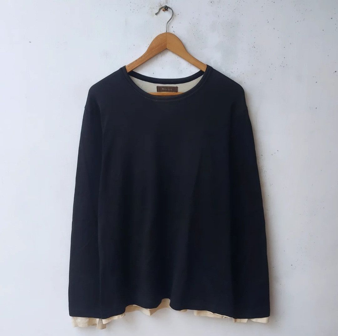 Yohji Yamamoto Vtg Y's For Men Yohji Yamamoto Double Layered Long Sleeve Size US L / EU 52-54 / 3 - 1 Thumbnail