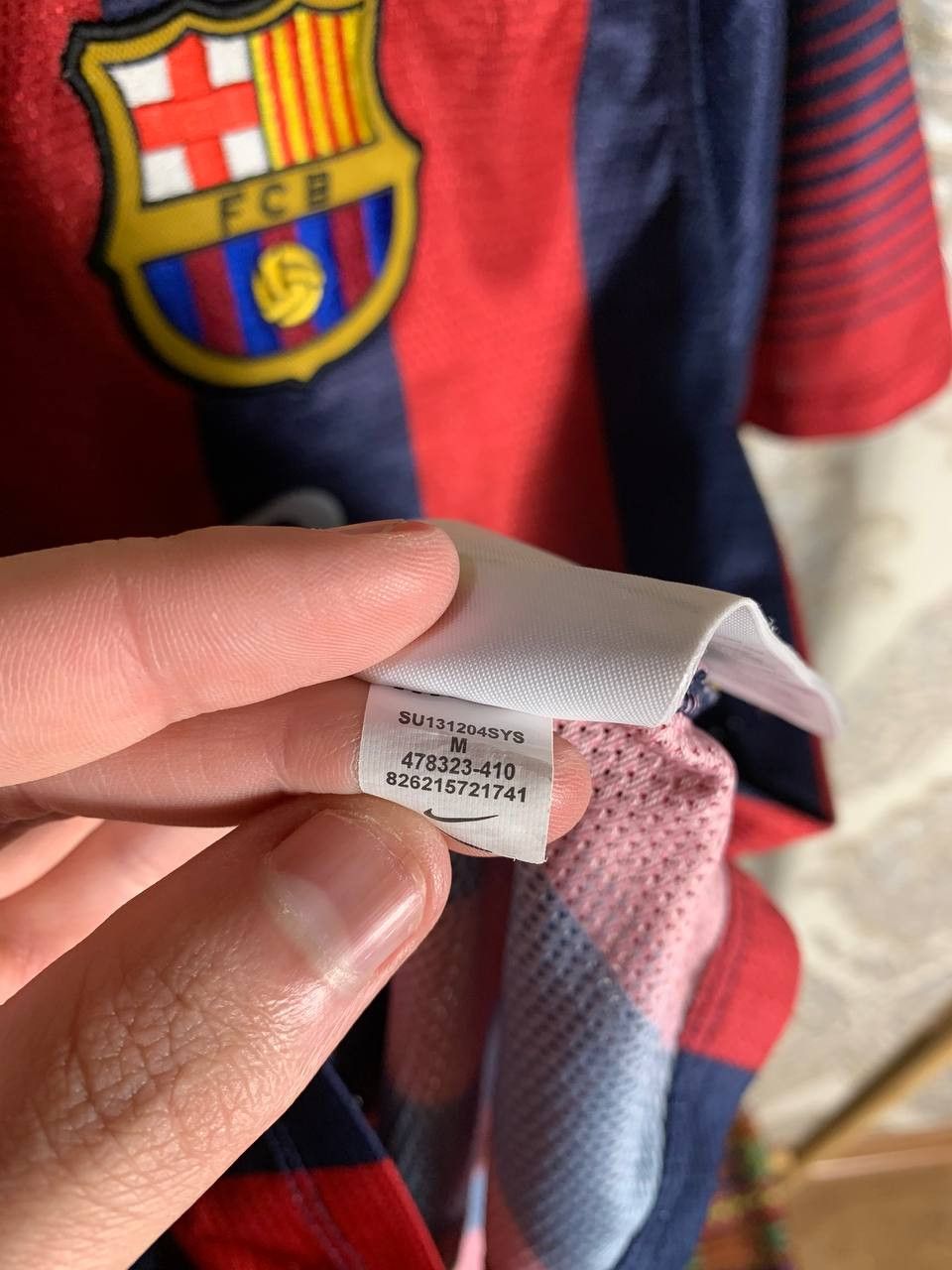 Nike Vintage Nike FC Barcelona Spain Soccer Jersey Neymar Size US S / EU 44-46 / 1 - 10 Thumbnail