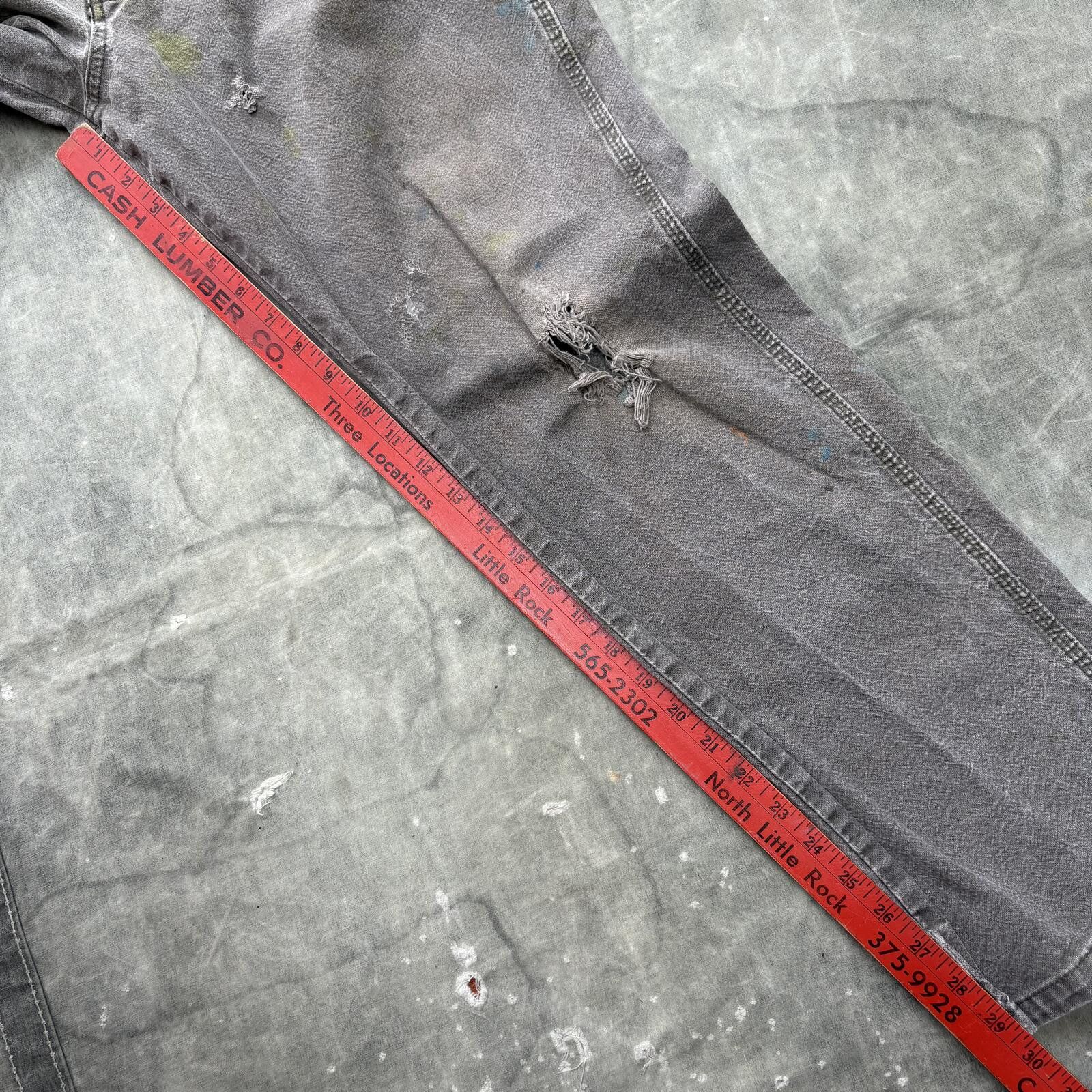Dickies Vintage Y2K Dickies Carpenter Paint Distressed Grunge Pants Size US 36 / EU 52 - 4 Thumbnail