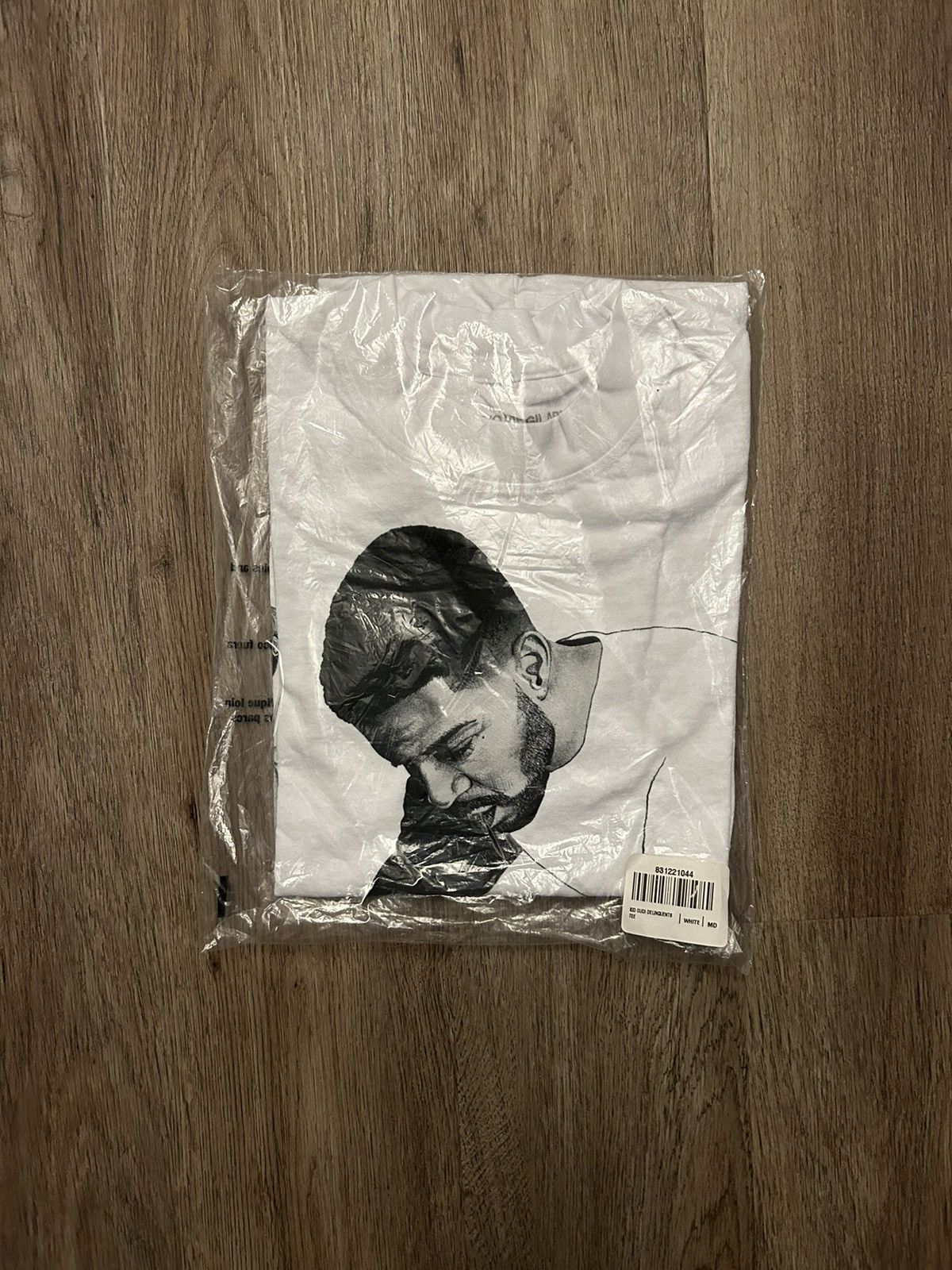 image of Kid Cudi x Virgil Abloh Delinquents Tee in White (Size Medium)