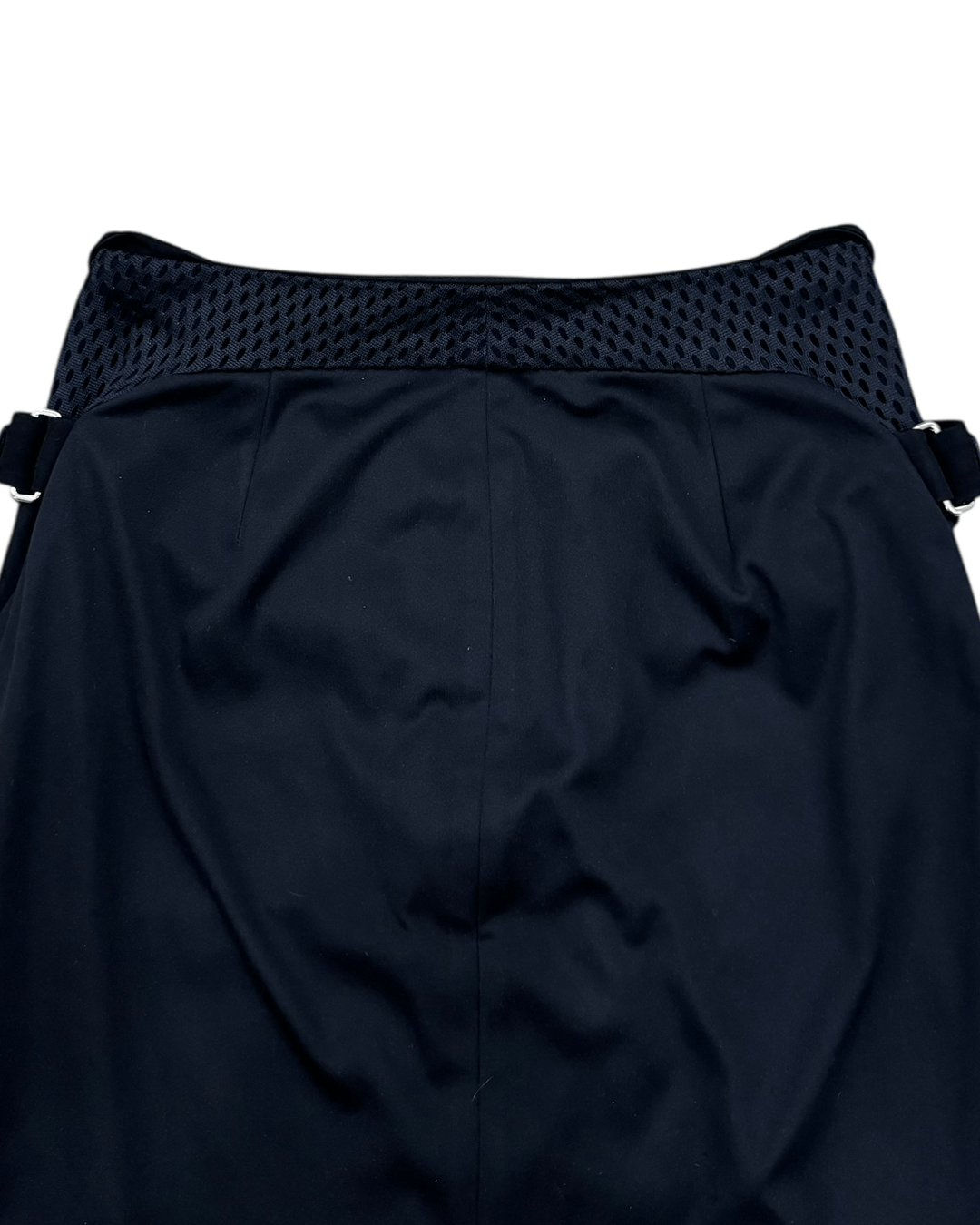 Gucci Gucci by Frida Giannini SS10 Strap Detail Mesh Panel Skirt Size 26" / US 2 / IT 38 - 9 Thumbnail