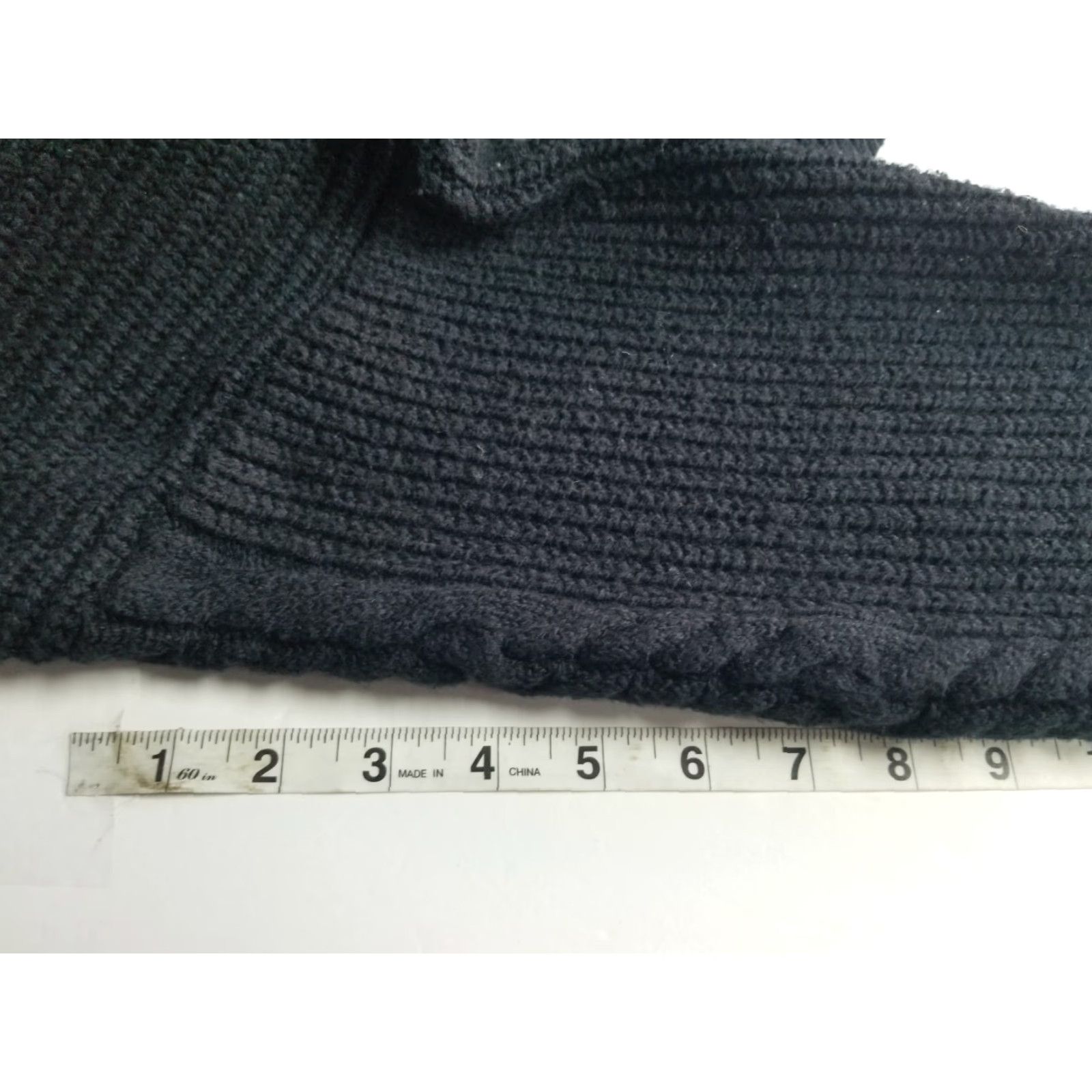 Nili Lotan Nili Lotan x Target Women’s Quarter Zip Cable Knit Pullover Sweater Black Size M Size M / US 6-8 / IT 42-44 - 7 Thumbnail