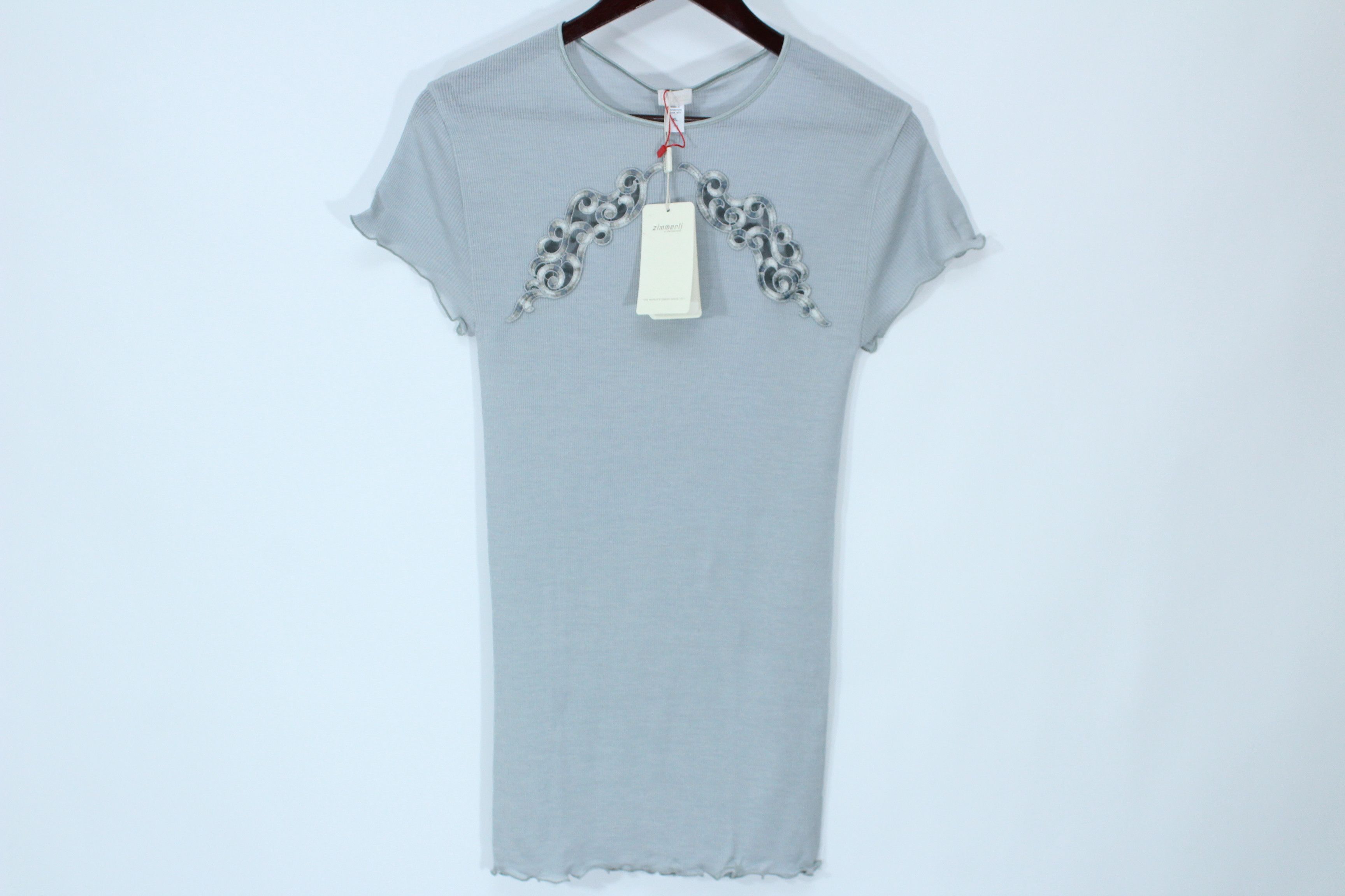 Vintage Zimmerli Top Shirt New Wms Size XL Made In Switzerland Size XL / US 12-14 / IT 48-50 - 2 Thumbnail