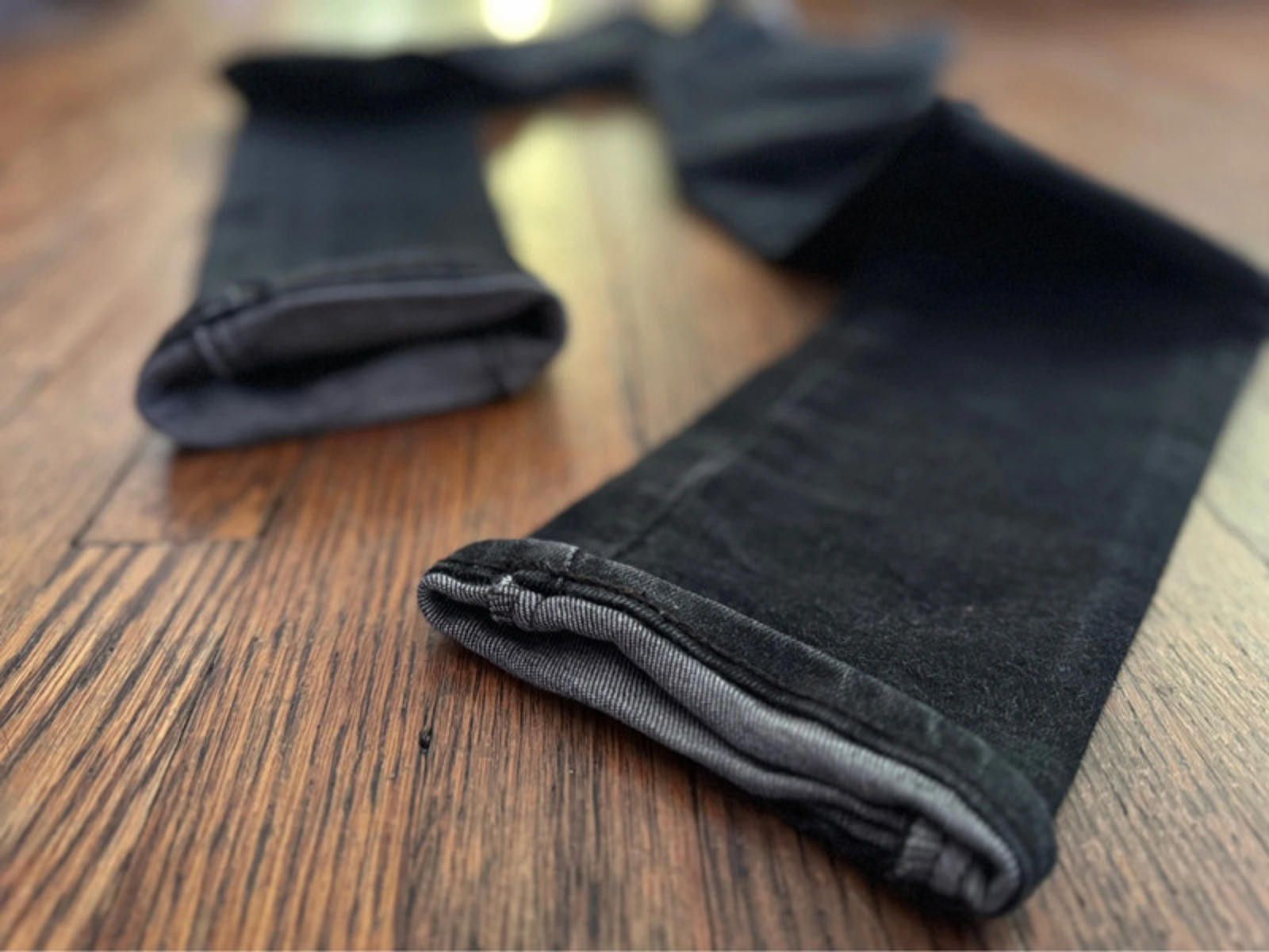 Designer Naked and Famous Black Skinny Denim Size US 29 - 3 Thumbnail