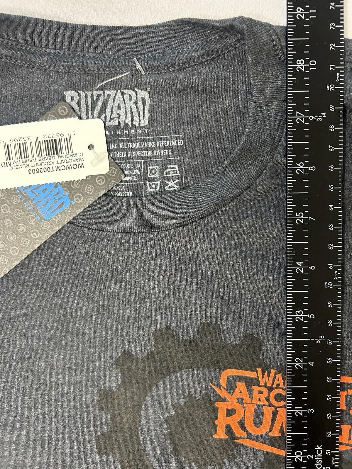 Other Blizzard Warcraft Arclight Rumble Gears Shirt Medium 2022 Size US M / EU 48-50 / 2 - 3 Thumbnail
