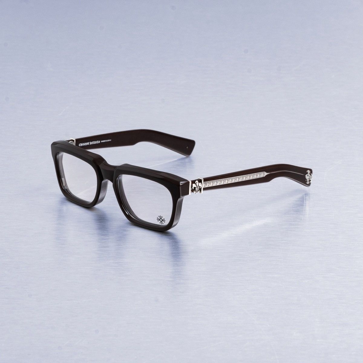 Chrome Hearts CHROME HEARTS SEE YOU IN TEA CLASSIC BROWN GLASSES Size ONE SIZE - 1 Thumbnail