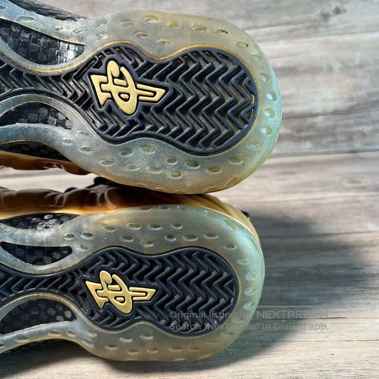 Nike Nike Air Foamposite One Gold. Size US 9.5 / EU 42-43 - 7 Thumbnail