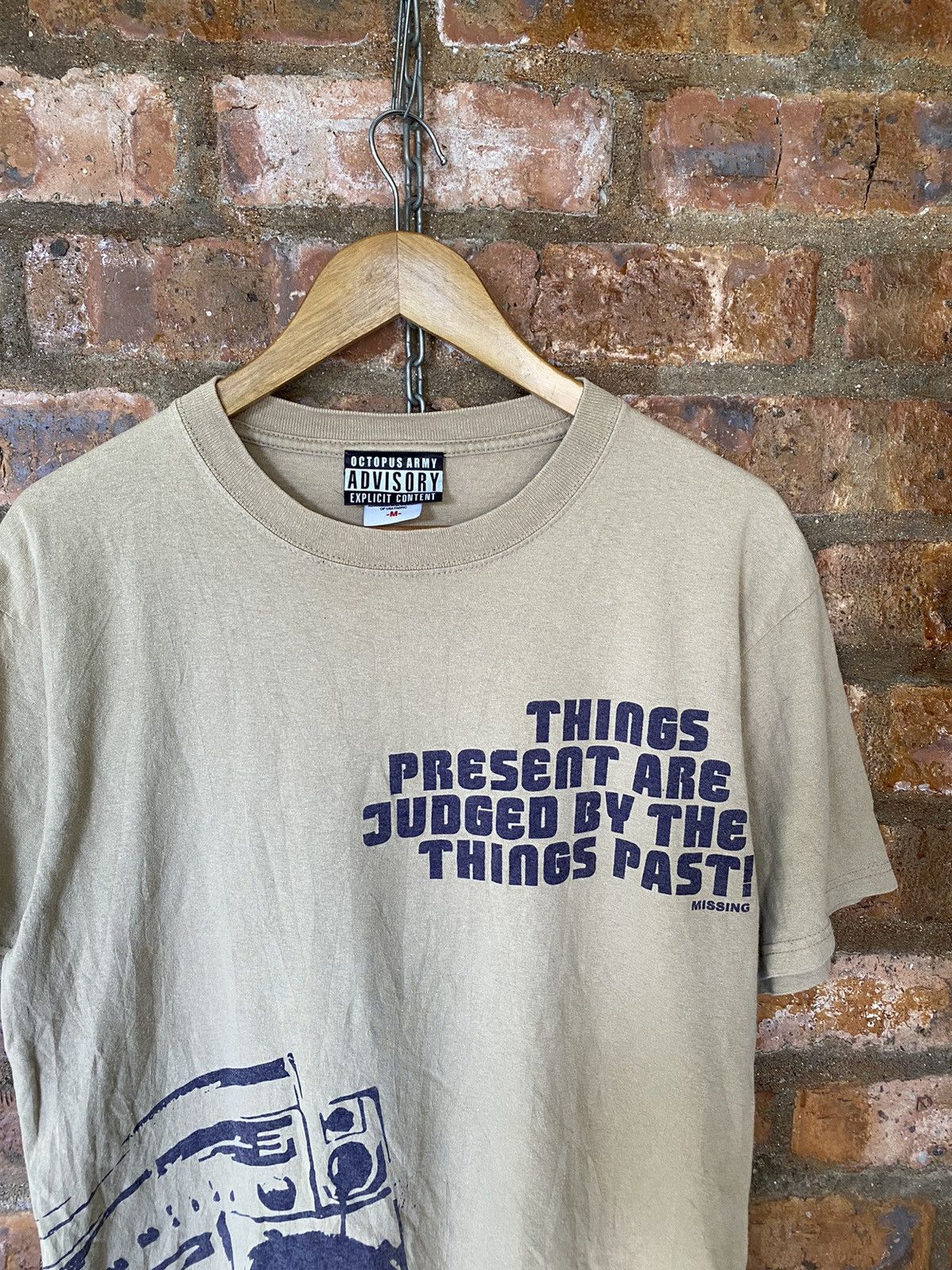 Beauty Beast × General Research × Japanese Brand 1990s Octopus Army POEM Anvil tag tee Size US L / EU 52-54 / 3 - 3 Thumbnail