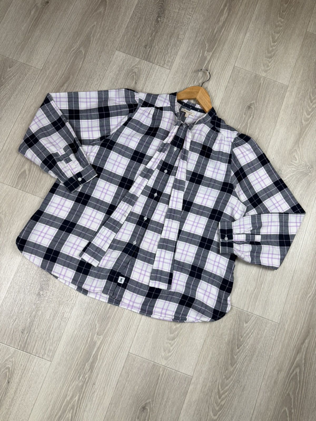 Barbour Barbour Avondale Top Checkered Women Shirt Size L / US 10 / IT 46 - 3 Thumbnail