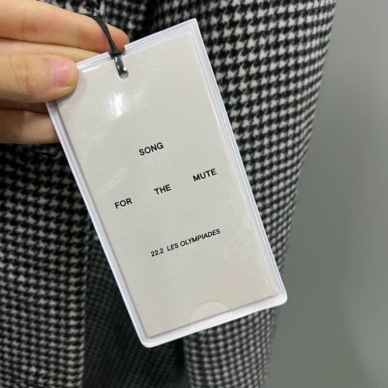 Song For The Mute Song For The Mute herringbone lapel coat Size US M / EU 48-50 / 2 - 5 Thumbnail