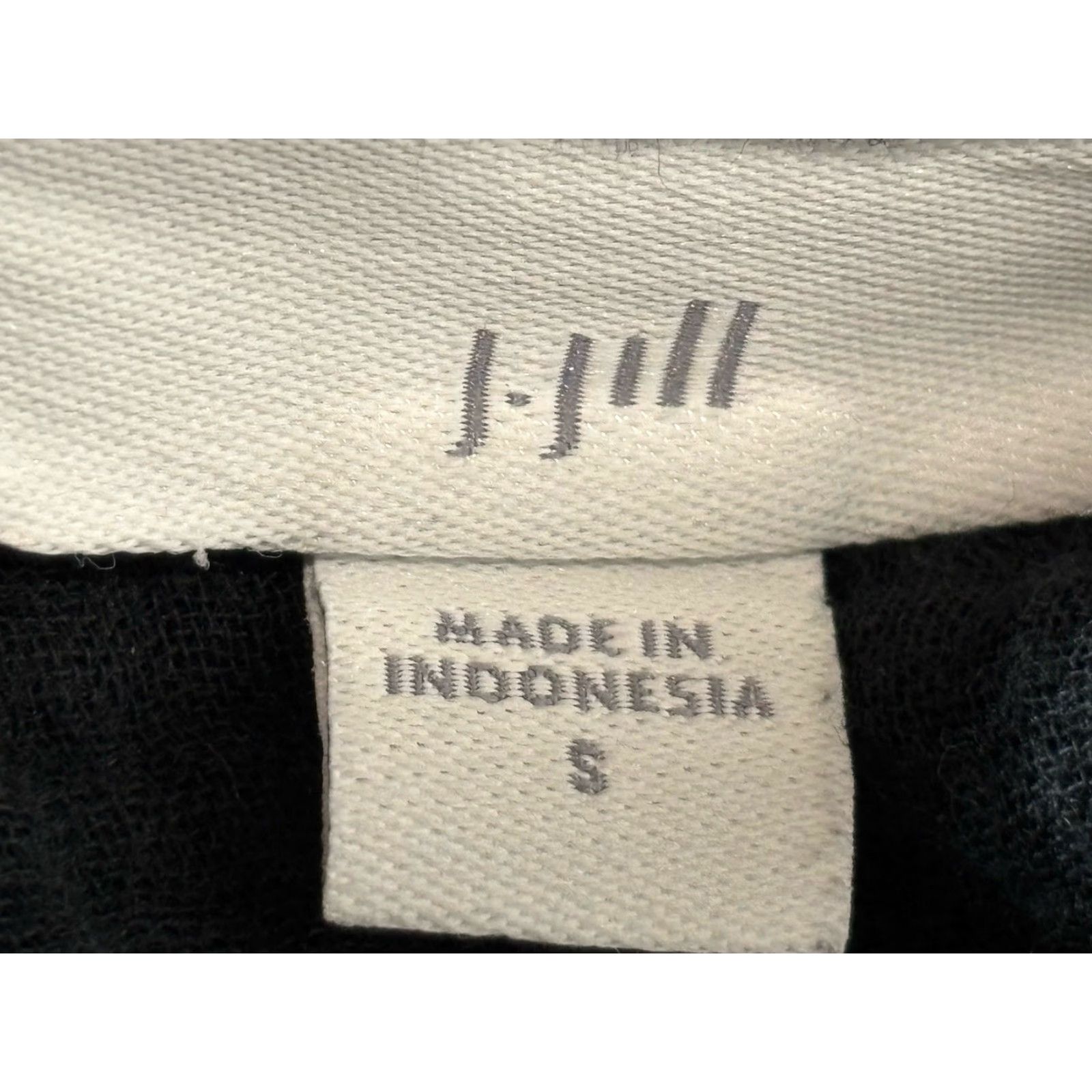 J. Jill J. Jill Cotton Gauze Tiered Dress Womens Small Black Short Sleeve Shift Beach Minimalist Casual Fashion Size S / US 4 / IT 40 - 6 Thumbnail