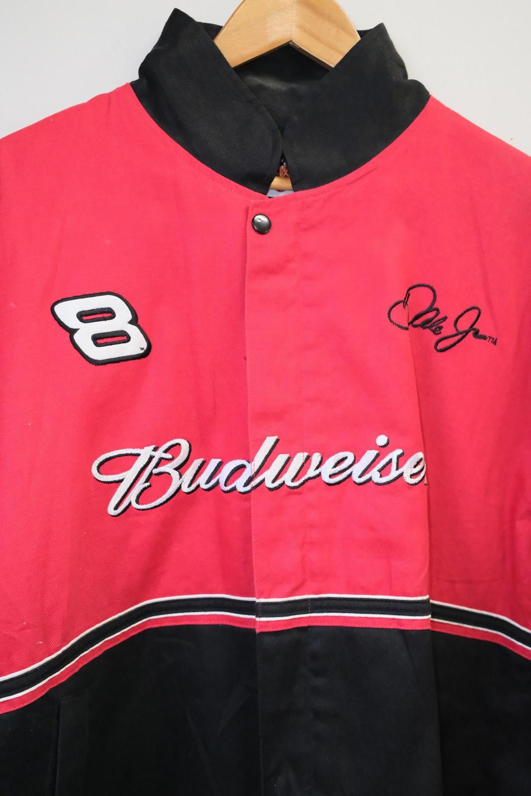 Winners Circle 00's Winner's Circle Budweiser #8 Racing Jacket Size XL / US 12-14 / IT 48-50 - 3 Thumbnail