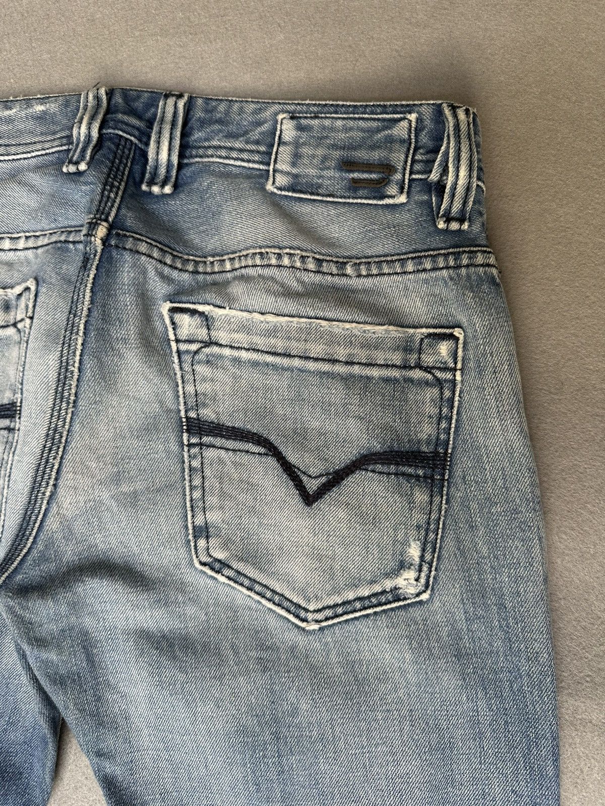 Diesel FLARE Diesel Distressed Denim Size US 32 / EU 48 - 18 Thumbnail
