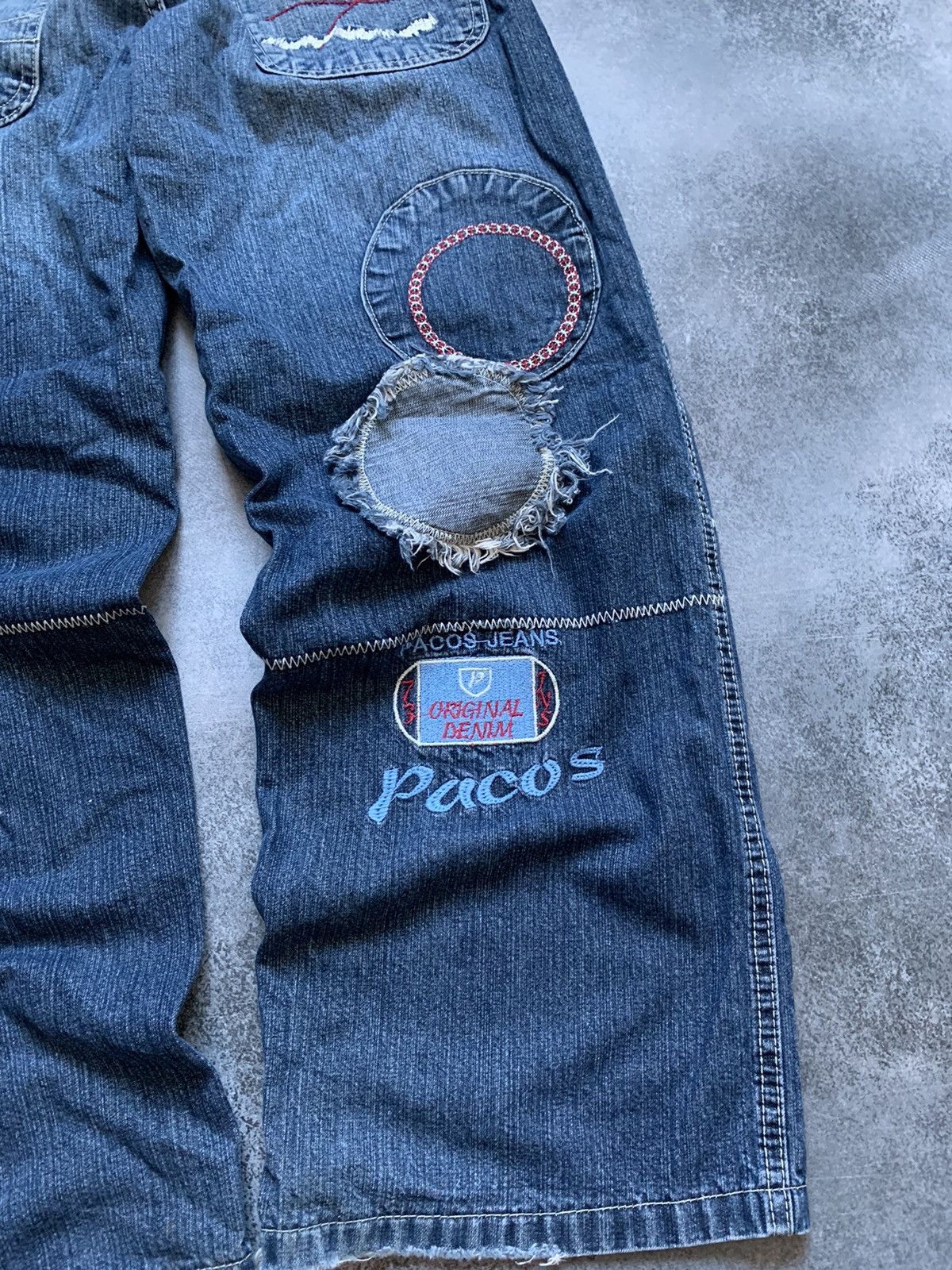 Hysteric Glamour Vintage Rick Owens Junya Watanabe Style Distressed Jeans Size US 30 / EU 46 - 9 Thumbnail