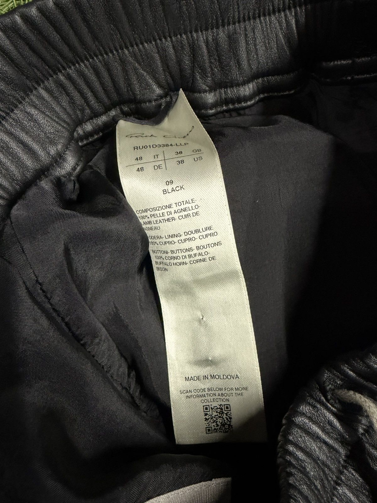 Rick Owens Rick Owens Pods Leather Shorts Size US 30 / EU 46 - 3 Thumbnail