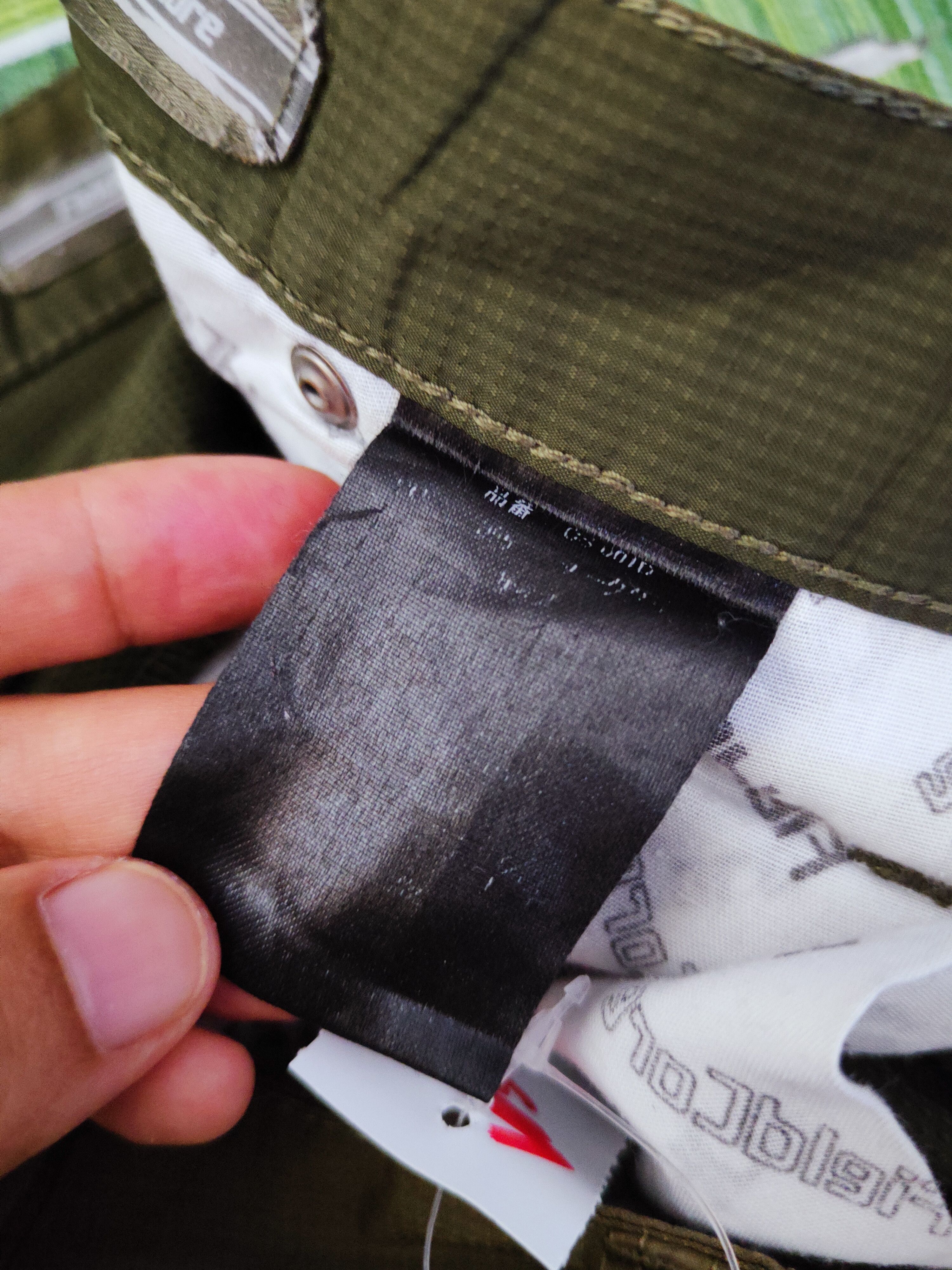 Japanese Brand FieldCore Olive Tactical Cargo hiking track Pants #W522 Size US 32 / EU 48 - 15 Thumbnail