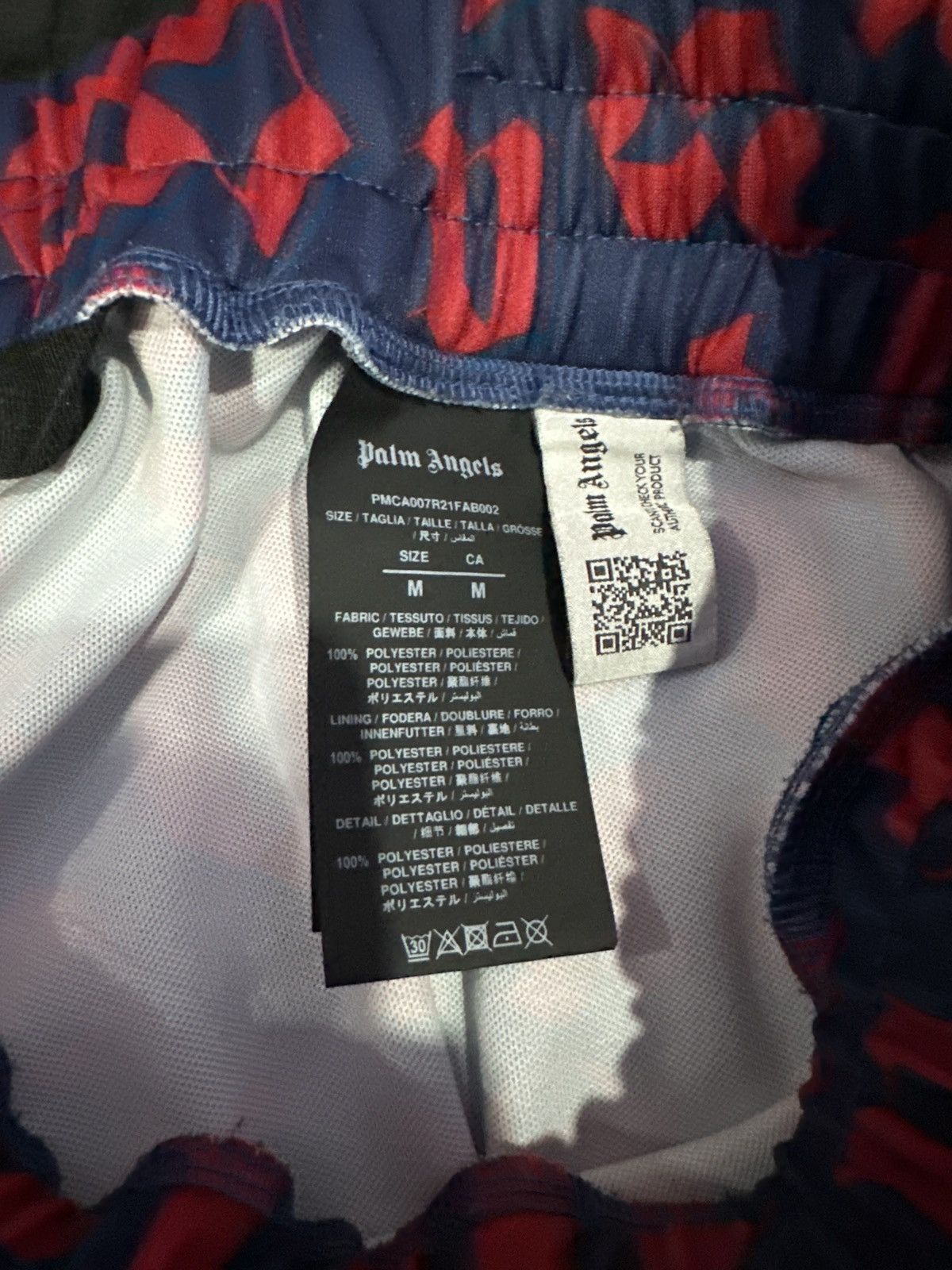 Palm Angels Palm Angels Monogram Track Pants Size US 31 - 6 Thumbnail