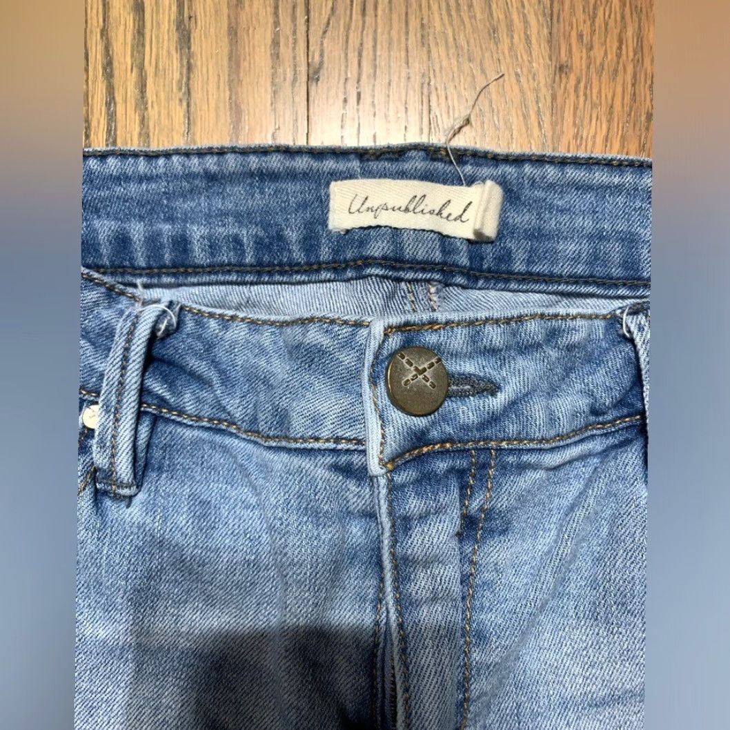 Anthropologie Anthropologie Jeans 29 Ankle Blue Women Regular Size 29 Unpublished Size 29" - 3 Thumbnail