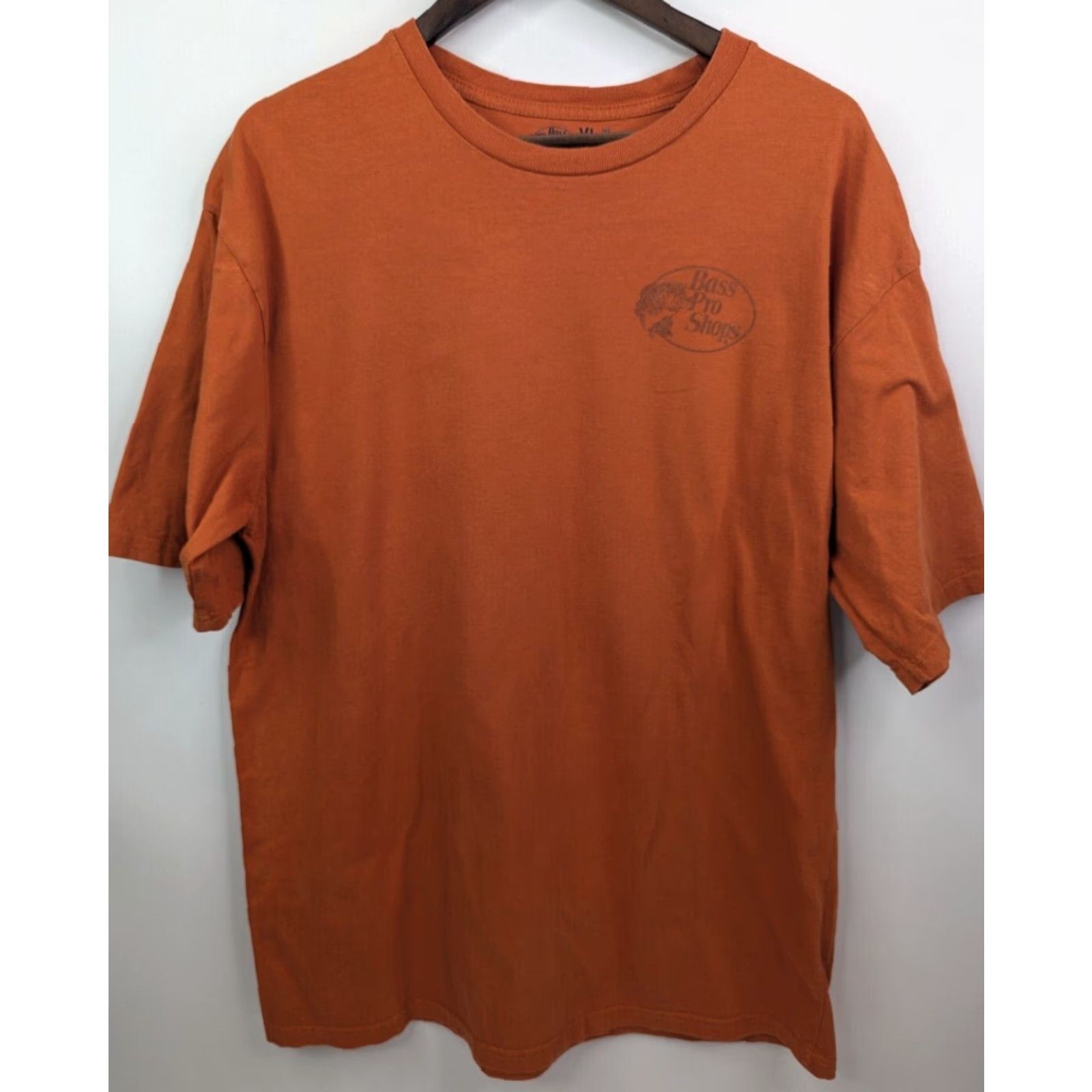 Bass Pro Shops VINTAGE Bass Pro Shop Shirt Mens XL Moose Orange I Like 'em With Long Legs and a Big Rack Size US XL / EU 56 / 4 - 3 Thumbnail