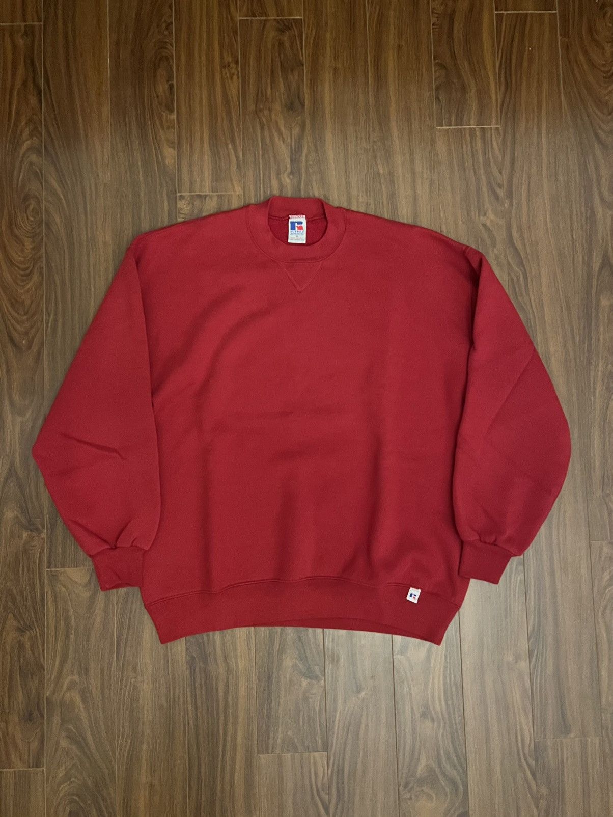 Russell Athletic Vintage 90s Russell Athletic Blank Crewneck Size US XL / EU 56 / 4 - 2 Thumbnail