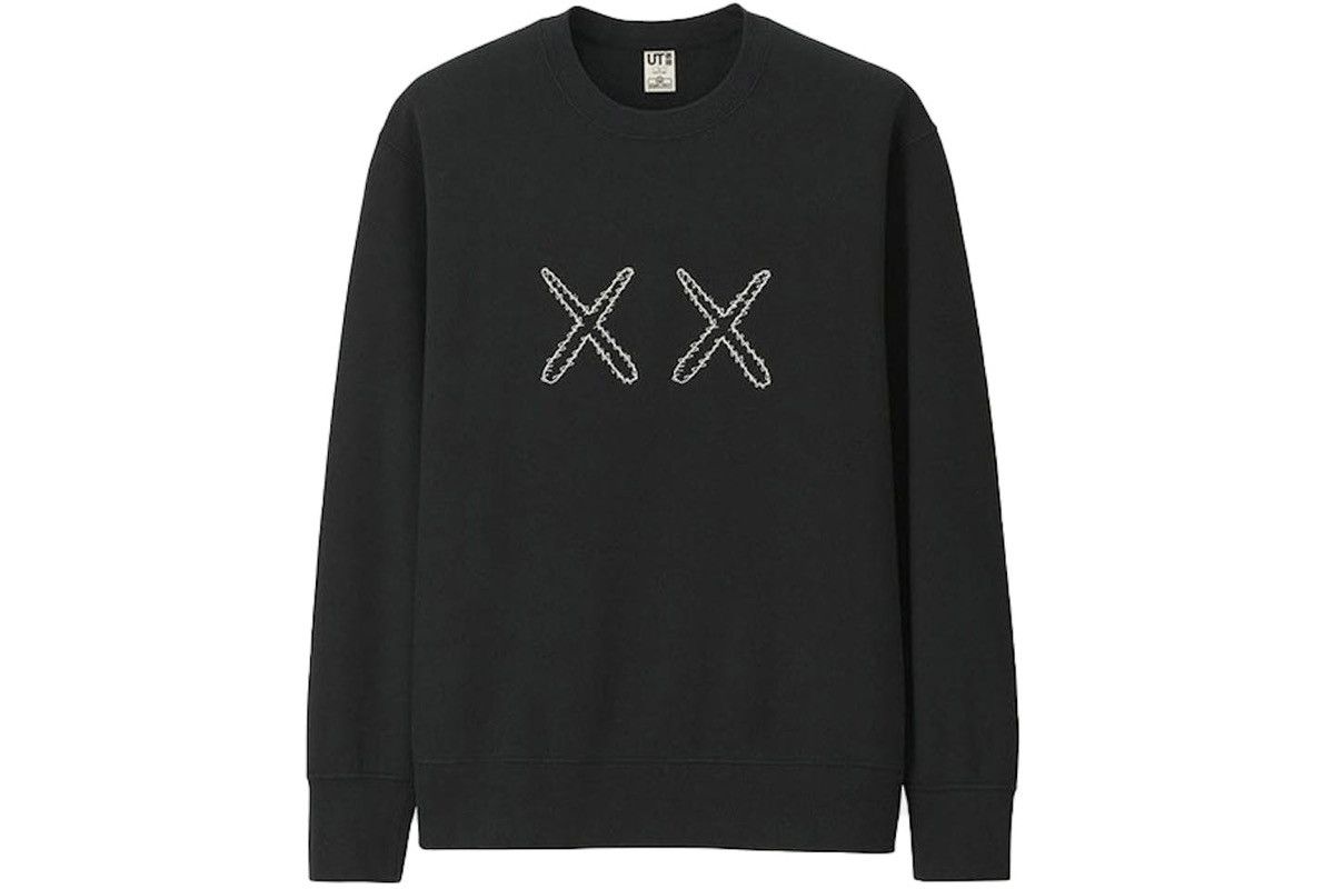 Kaws × Uniqlo Uniqlo UT x KAWS x Sesame Street XX Sweatshirt Black Size US XL / EU 56 / 4 - 1 Thumbnail