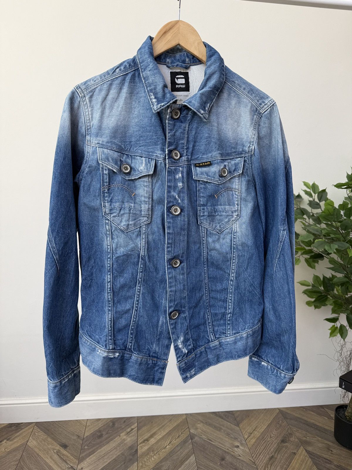 G-Star Vintage G-Star RAW Women’s Denim Jacket Blue Wash ARC JKT Size M / US 6-8 / IT 42-44 - 3 Thumbnail