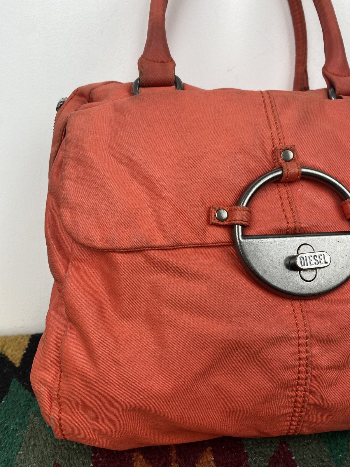 Diesel Y2K 2000's Diesel Metal Ring Handle Bag Size ONE SIZE - 3 Thumbnail