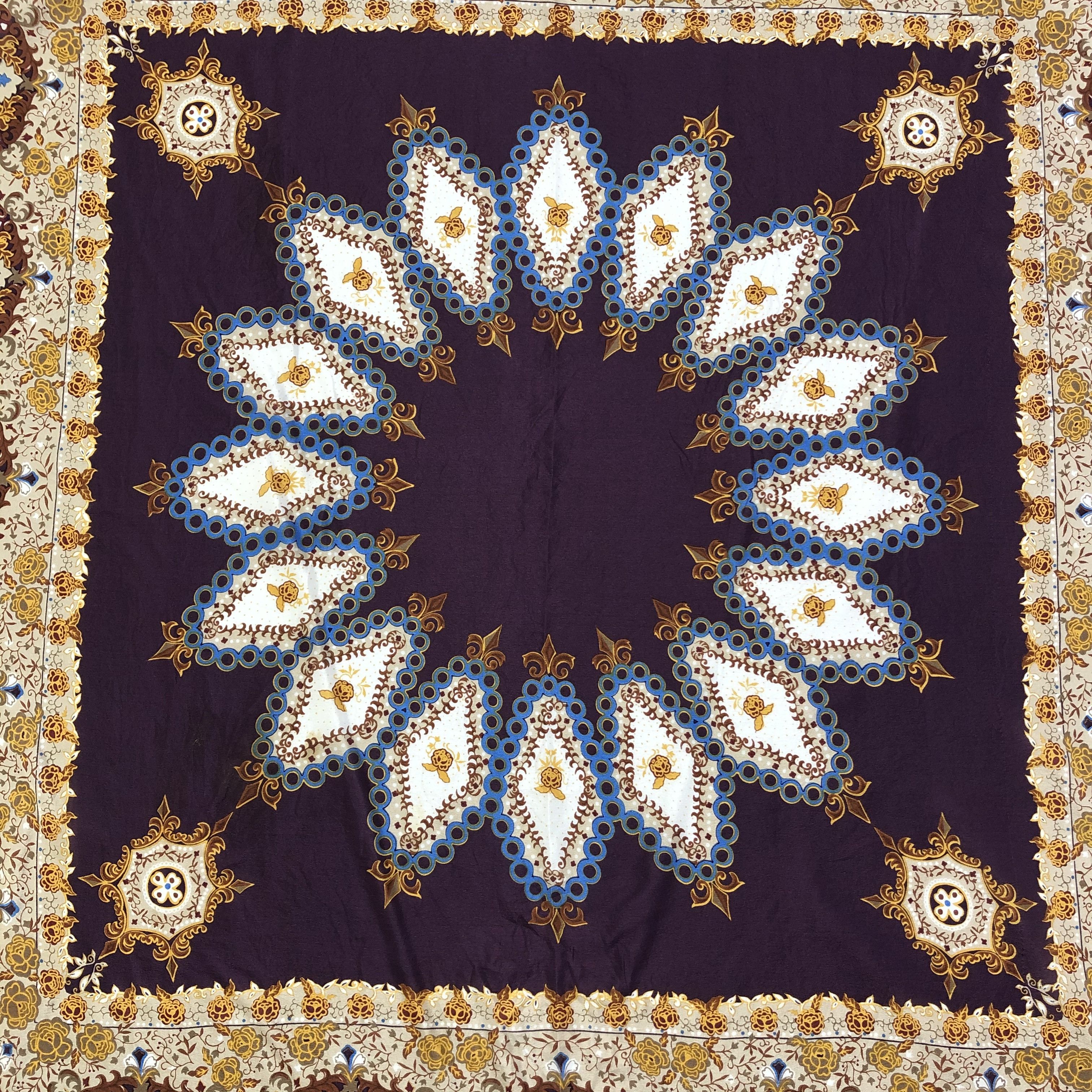 Vintage Vintage Silk Scarf Size ONE SIZE - 5 Thumbnail