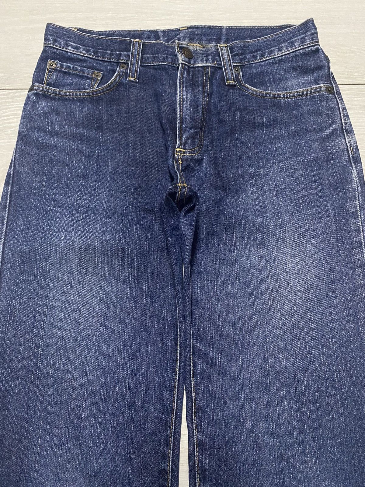 Edwin Vintage Edwin 403 Blue Wash straight Fit Jeans Size US 30 / EU 46 - 3 Thumbnail