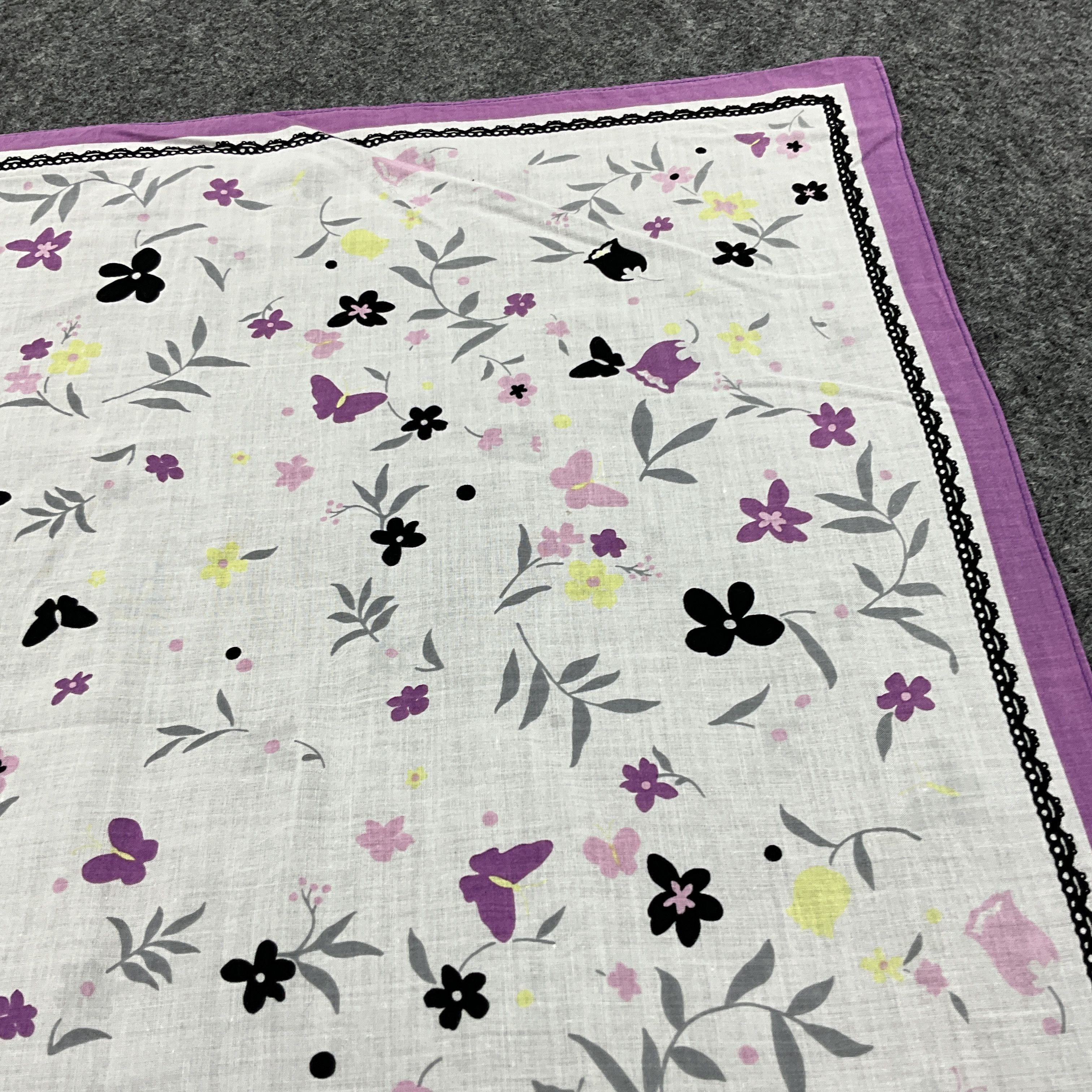 Hanae Mori × Japanese Brand Hanae Mori Handkerchief / Bandana / Neckerchief B047 Size ONE SIZE - 10 Thumbnail