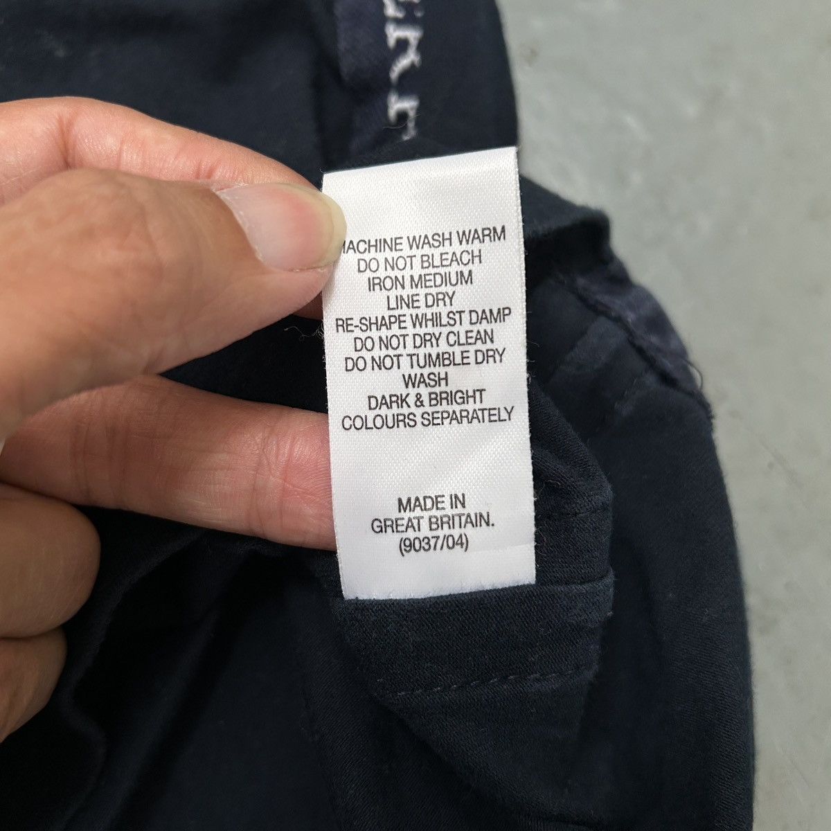 Burberry Burberry Logo Tape T-Shirt Navy Size US S / EU 44-46 / 1 - 7 Thumbnail