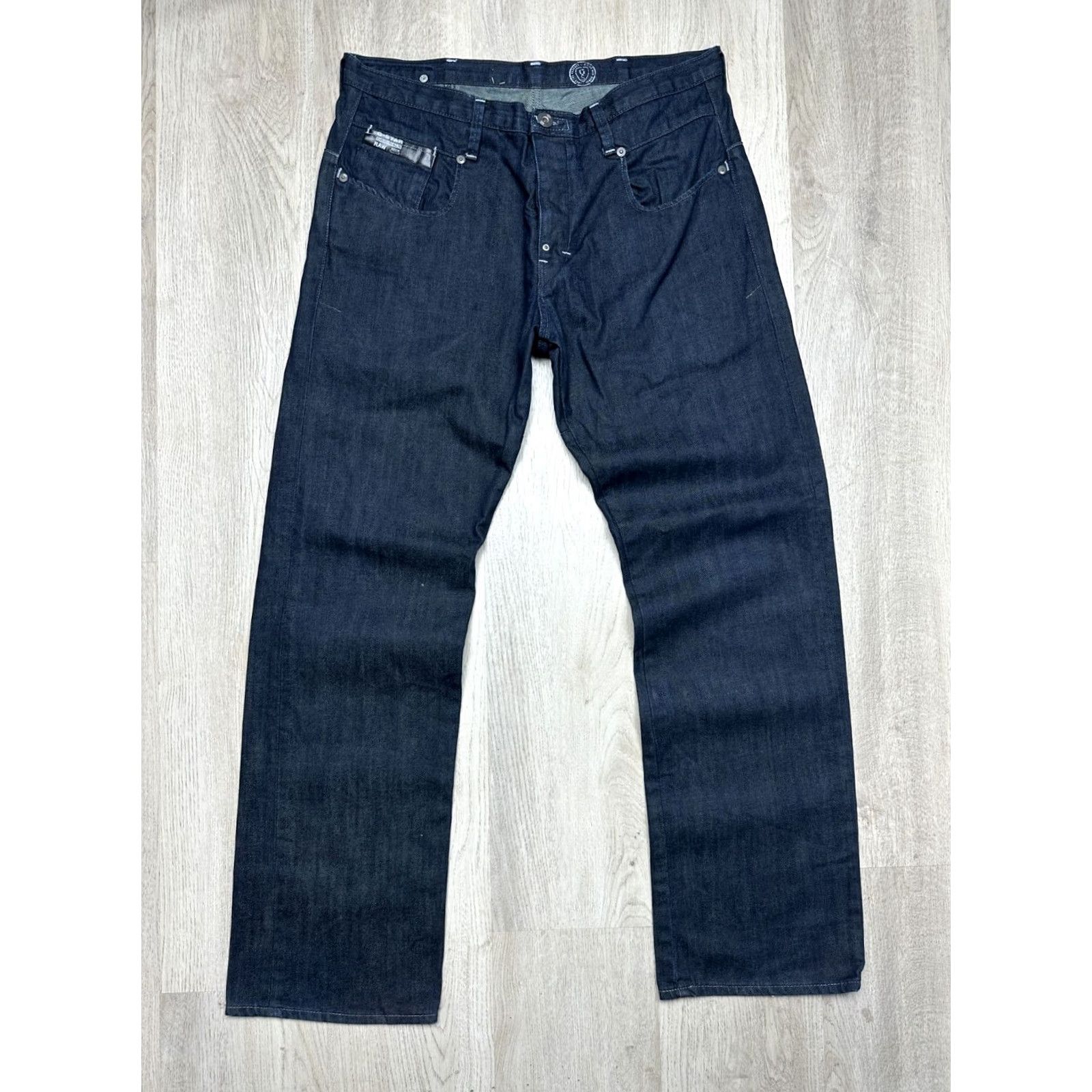G-Star G Star Raw Blade Loose Mens Denim Jeans Shirt Size US 33 - 2 Thumbnail