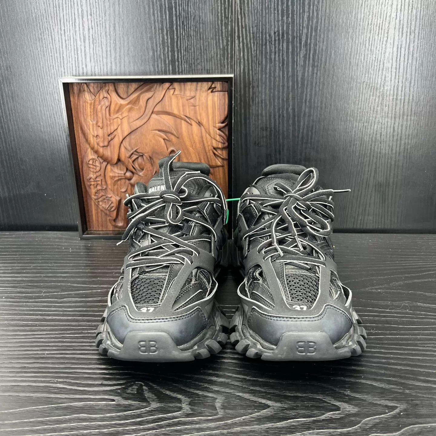 Balenciaga Balenciaga Track Black 37 New Size US 6.5 / IT 36.5 - 2 Thumbnail
