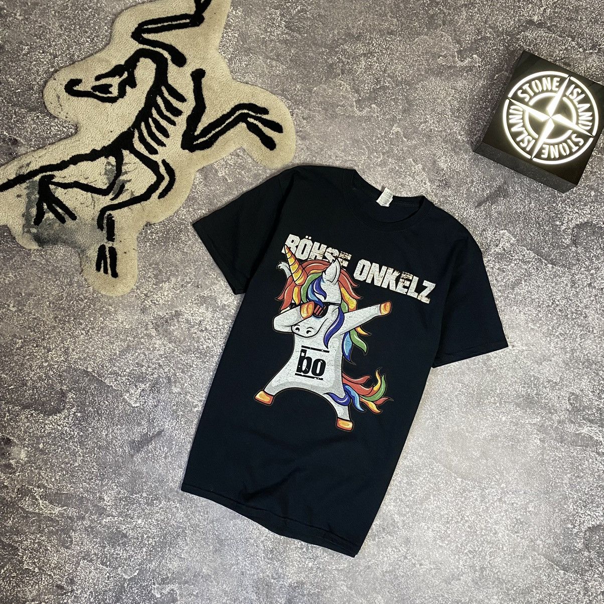 Band Tees Vintage Bohze Onkelz Big Logo Rock Band rare tee Size US M / EU 48-50 / 2 - 1 Thumbnail