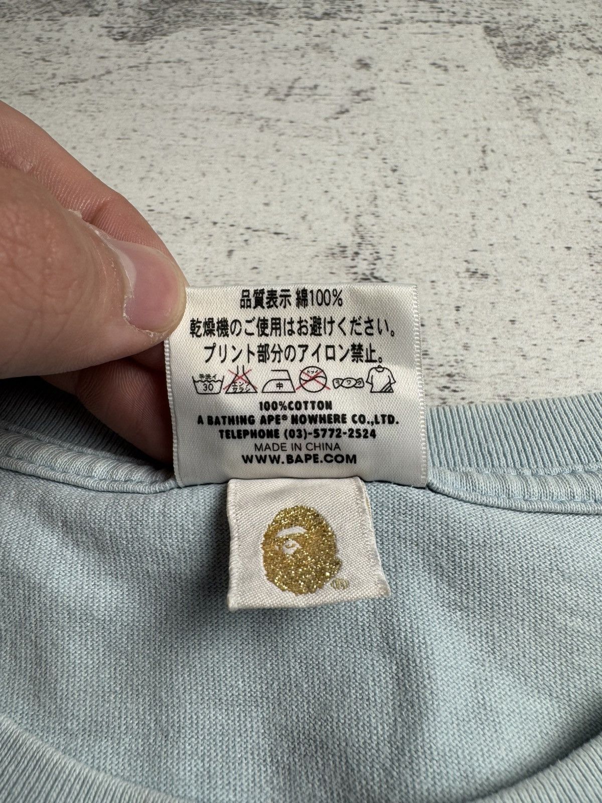 Bape BAPE A Bathing Ape Baby Milo T Shirt Tee Size US L / EU 52-54 / 3 - 11 Thumbnail