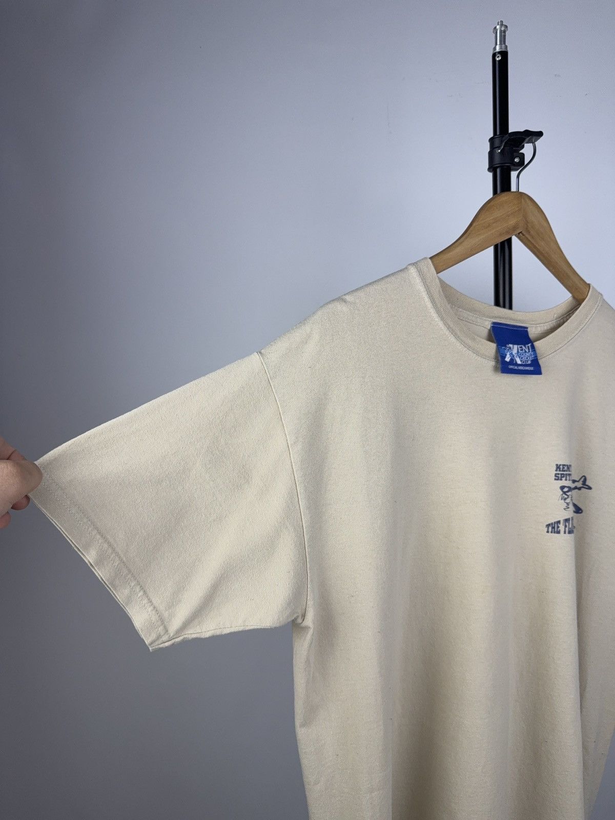 Other × Vintage Kent Spitfires Cricket Club Tee 2008 Lords Final L Beige Size US L / EU 52-54 / 3 - 3 Thumbnail