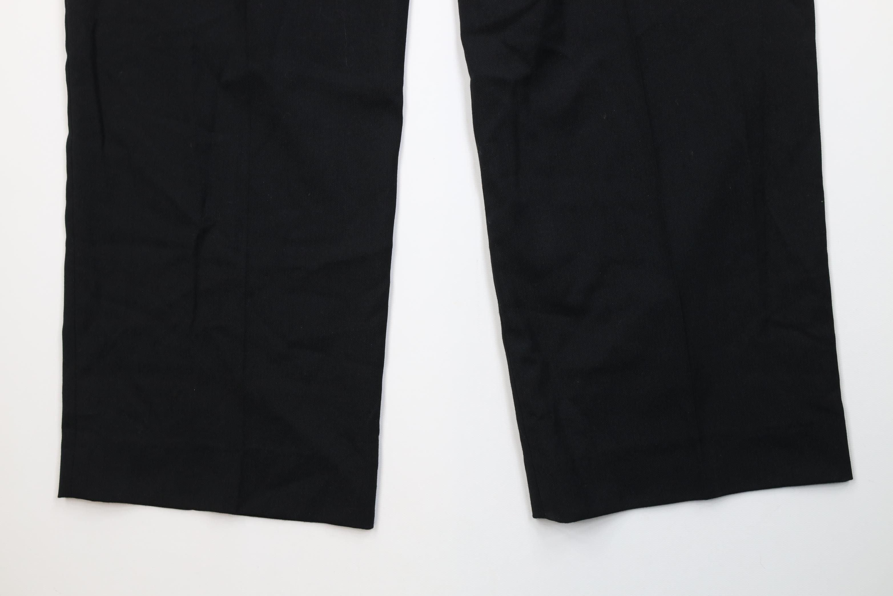Vintage Vintage 90s Streetwear Wool Herringbone Wide Leg Chino Pants Size US 34 / EU 50 - 15 Thumbnail