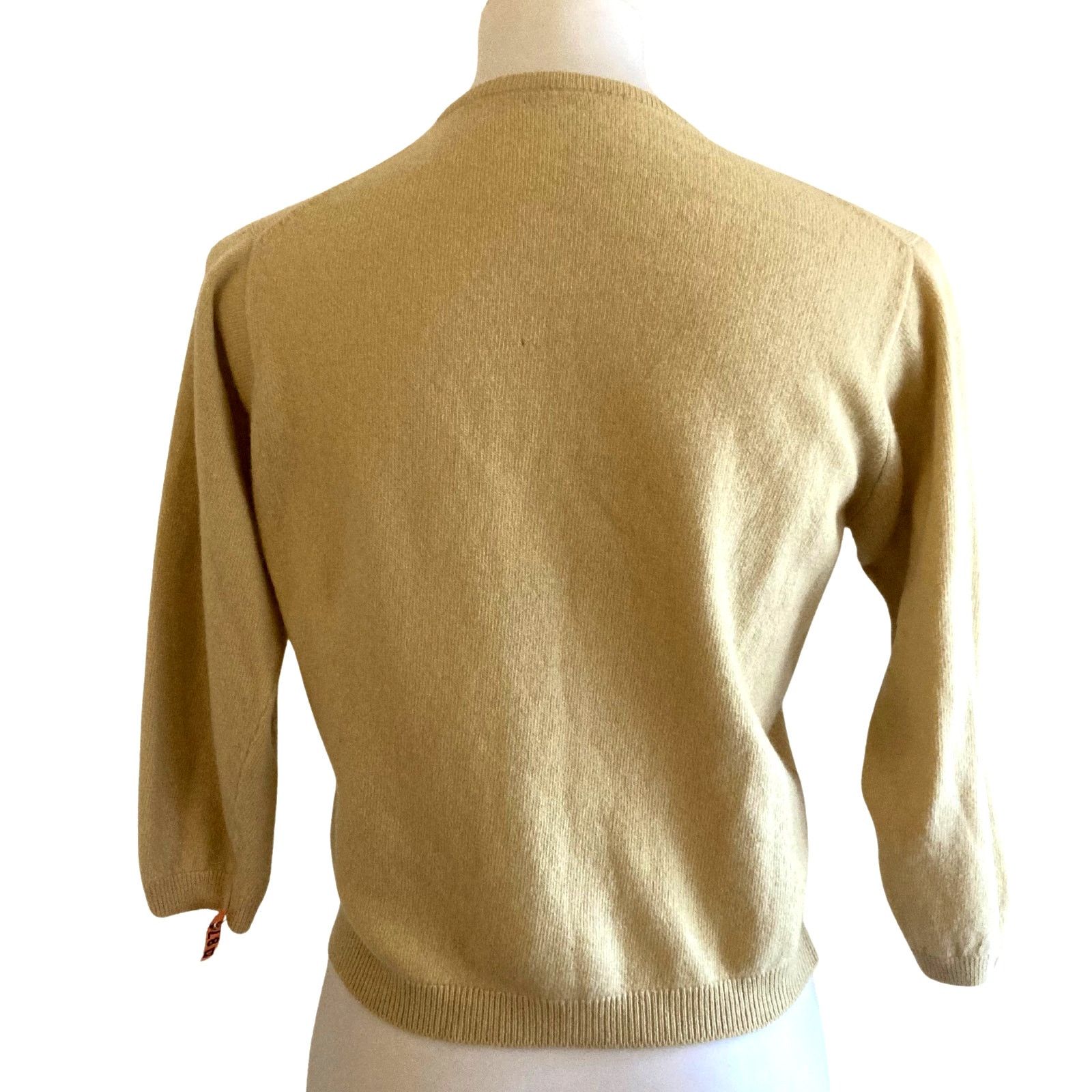 Vintage Rare 1970s Vintage Diamond Sweater, Small Size S / US 4 / IT 40 - 2 Thumbnail