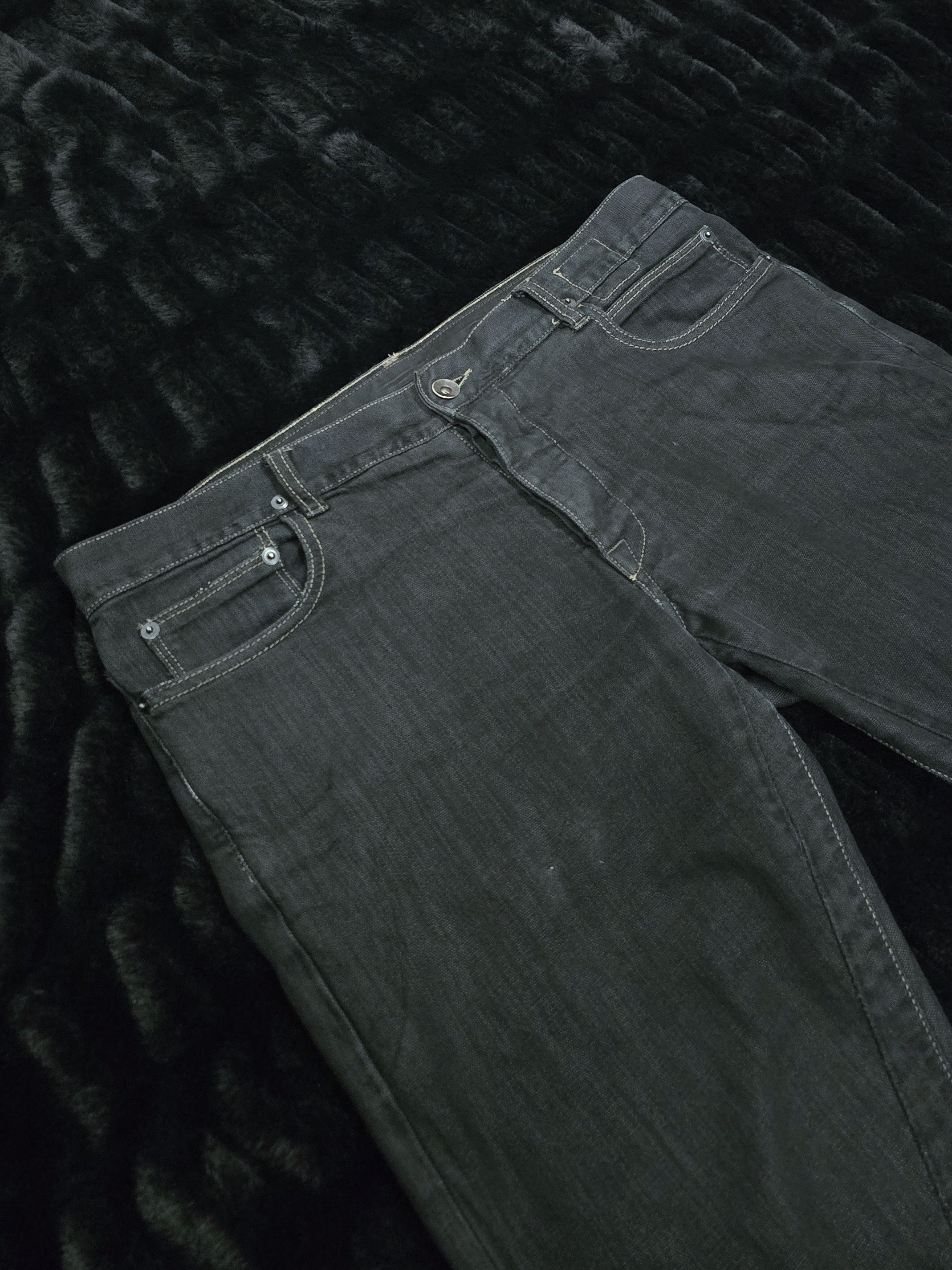 Rick Owens Rick Owens Black Detroit Bootcuts O&M Size US 34 / EU 50 - 2 Thumbnail