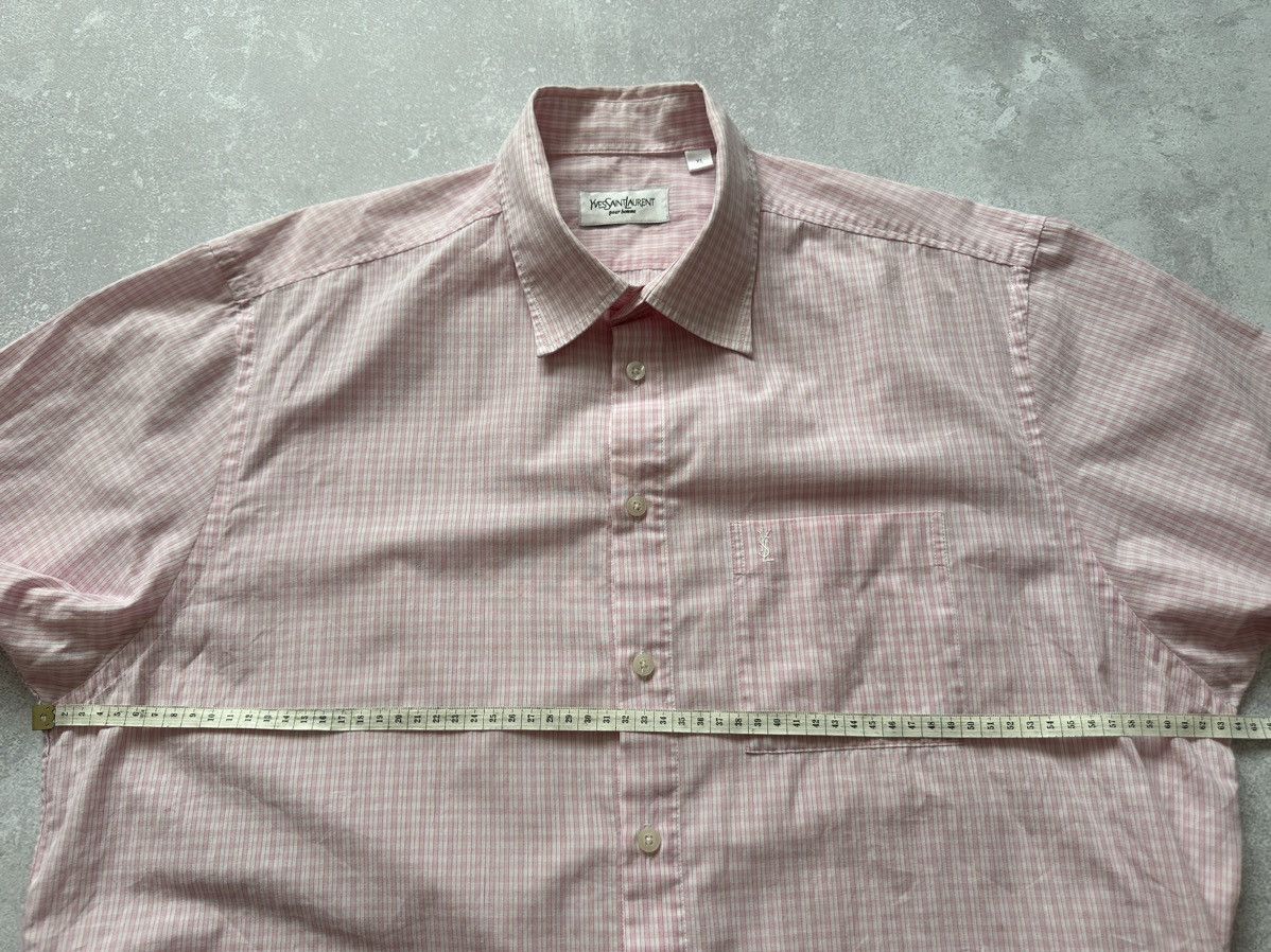 Vintage × Yves Saint Laurent Shirts Short Sleeve YSL Yves Saint Laurent Vintage Size XL Size US XL / EU 56 / 4 - 7 Thumbnail