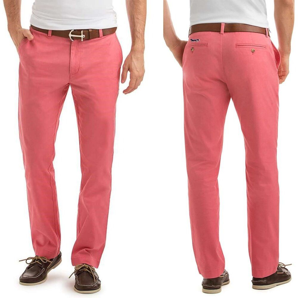 Vineyard Vines NWT New Vineyard Vines Stretch Breaker Lobster Reef Pants S Size US 28 / EU 44 - 1 Thumbnail