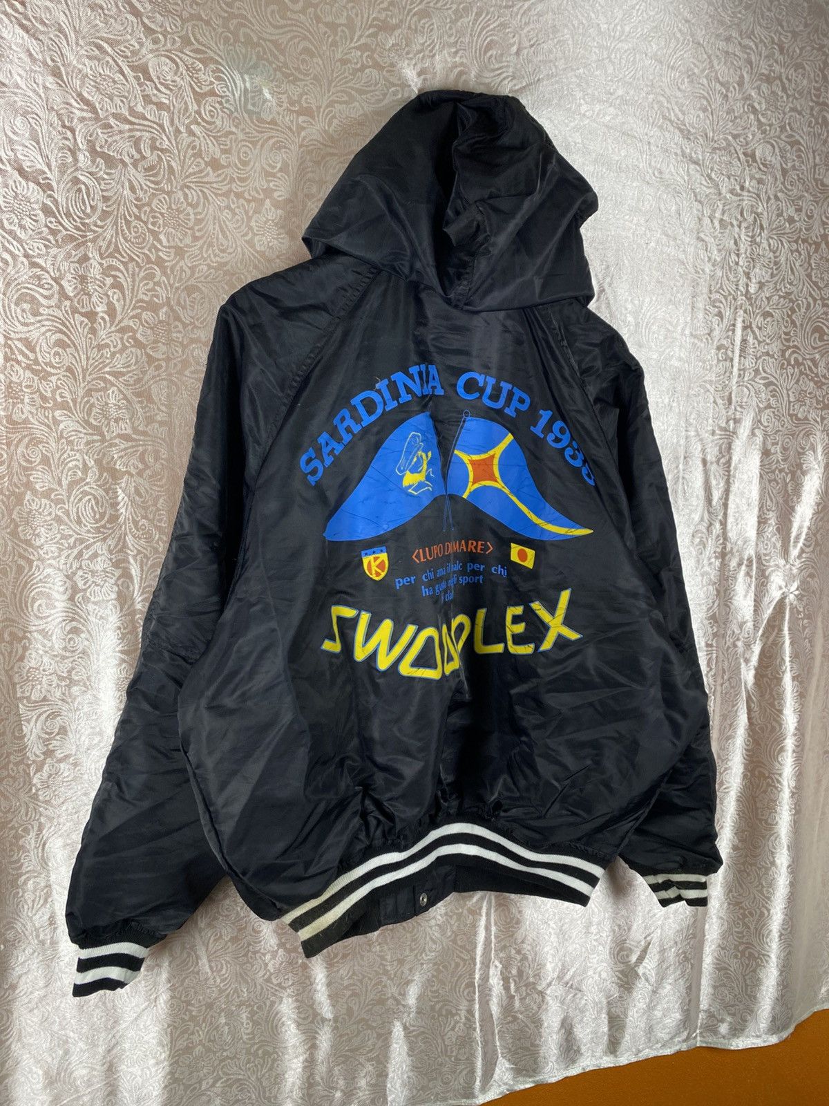 Vintage Vintage Swooplex Sardinia Cup 1993 Retro Sailing Graphic Size US L / EU 52-54 / 3 - 10 Thumbnail